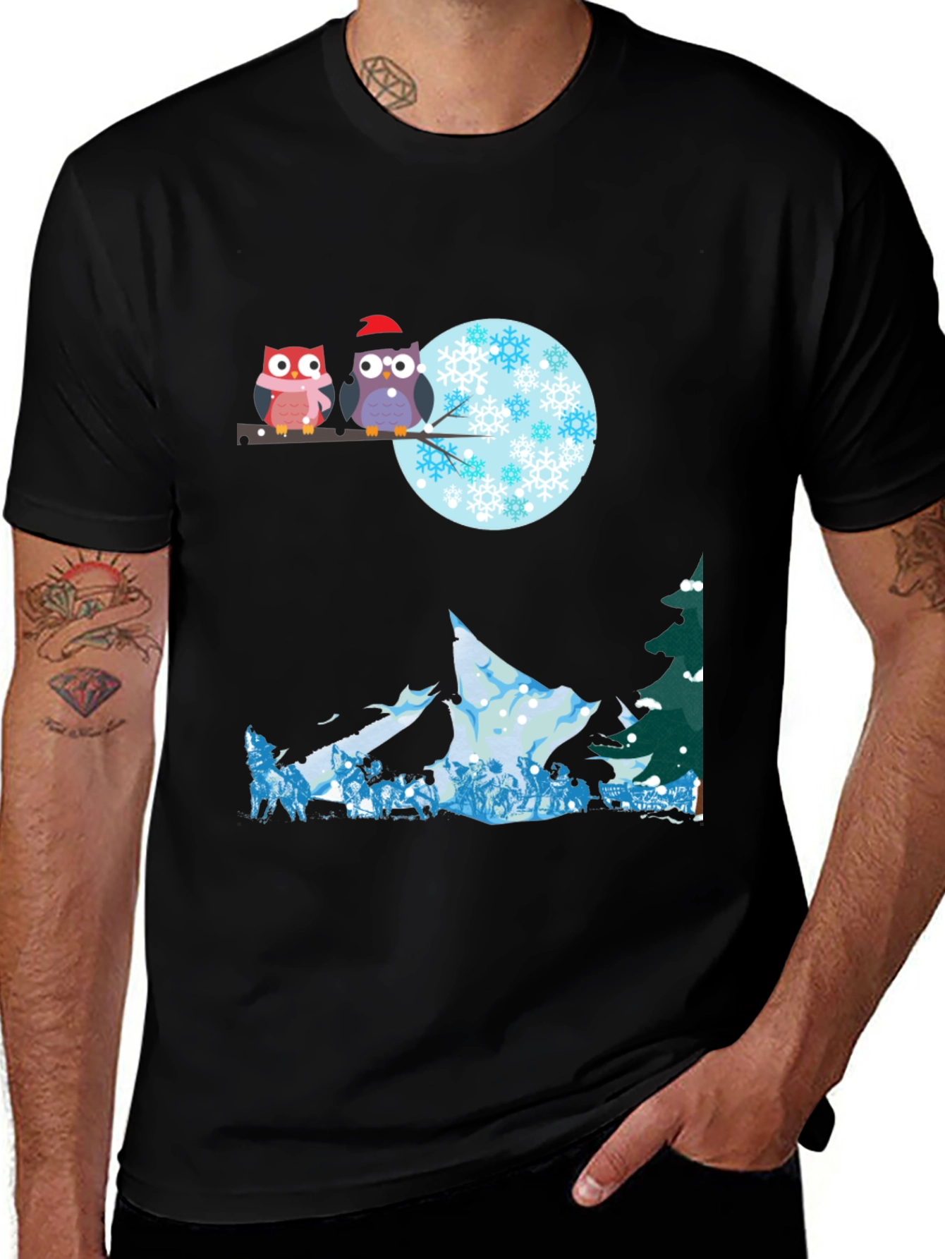 Winter Owls T-Shirt