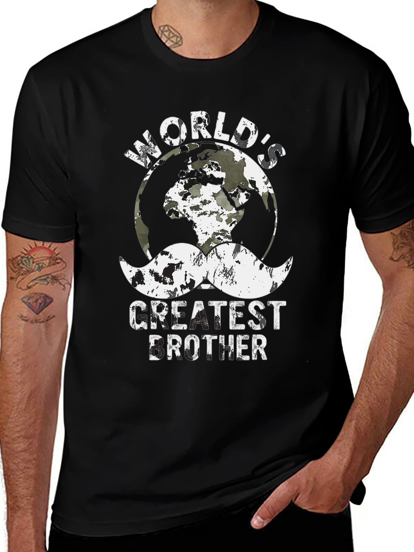 Worlds Greatest Brother Graphic T-Shirt