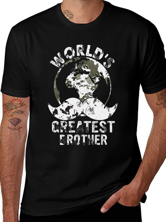 Worlds Greatest Brother Graphic T-Shirt