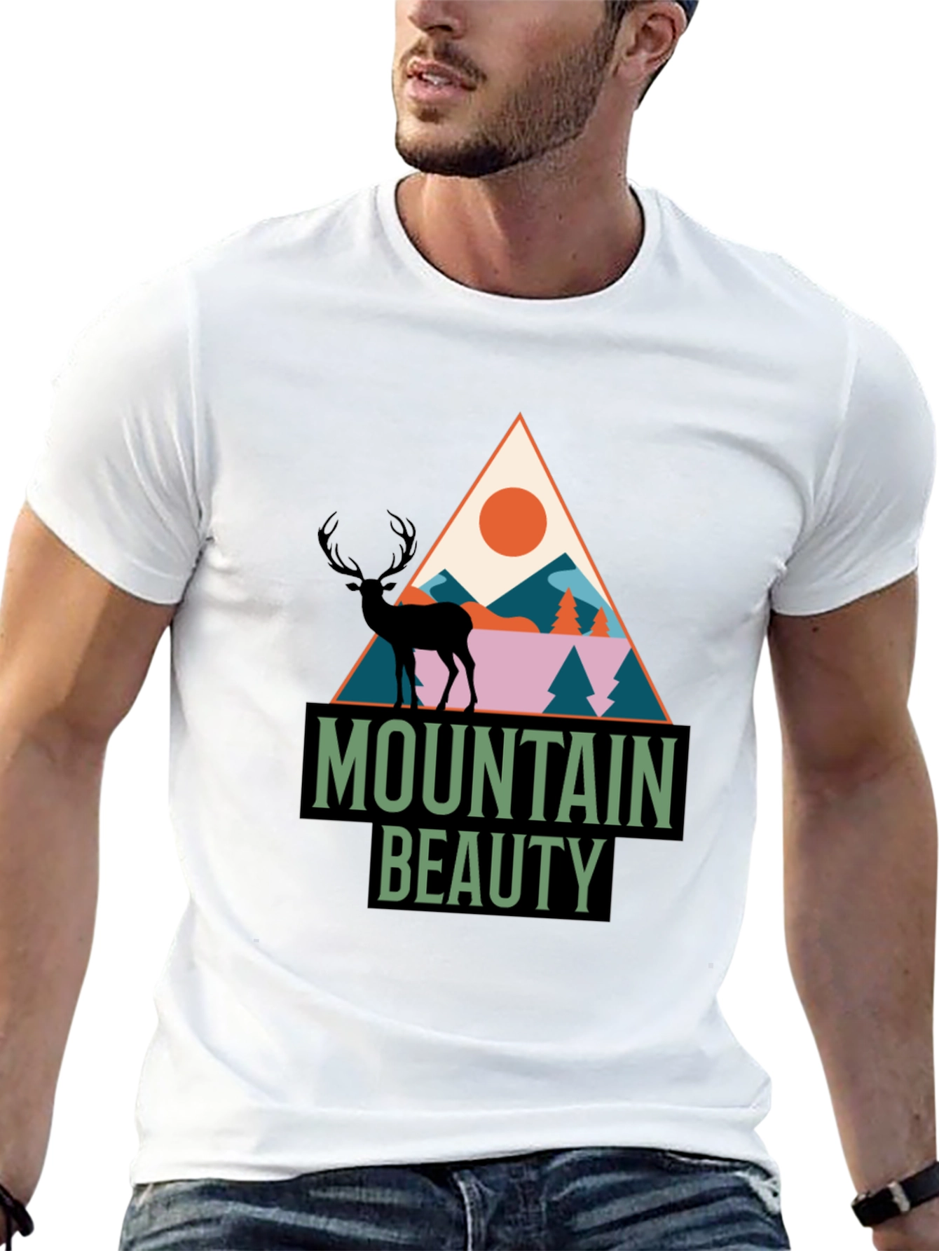 Mountain Beauty Graphic Tee | Black T-Shirt