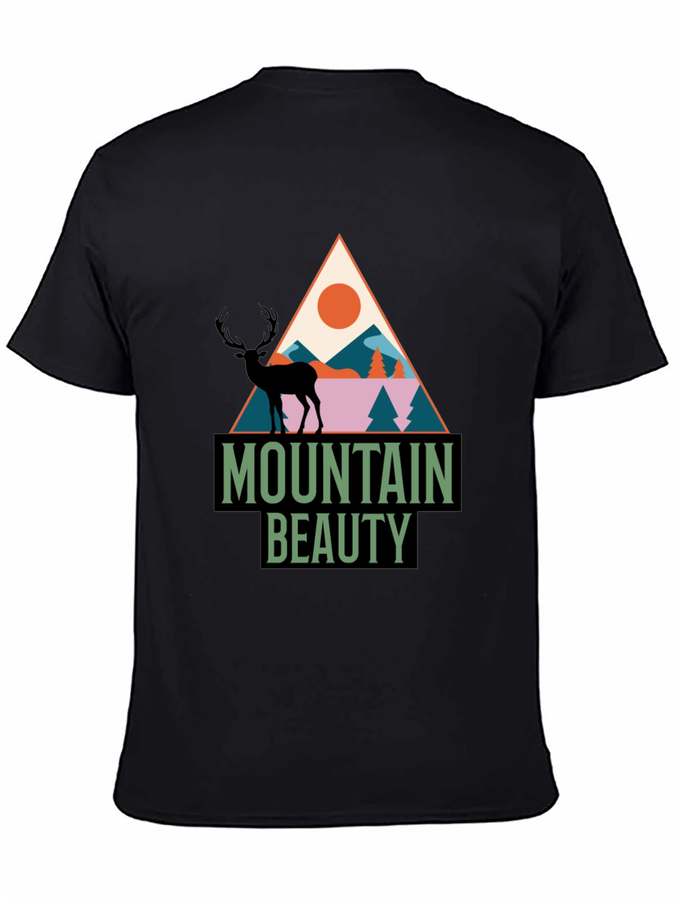 Mountain Beauty Graphic Tee | Black T-Shirt