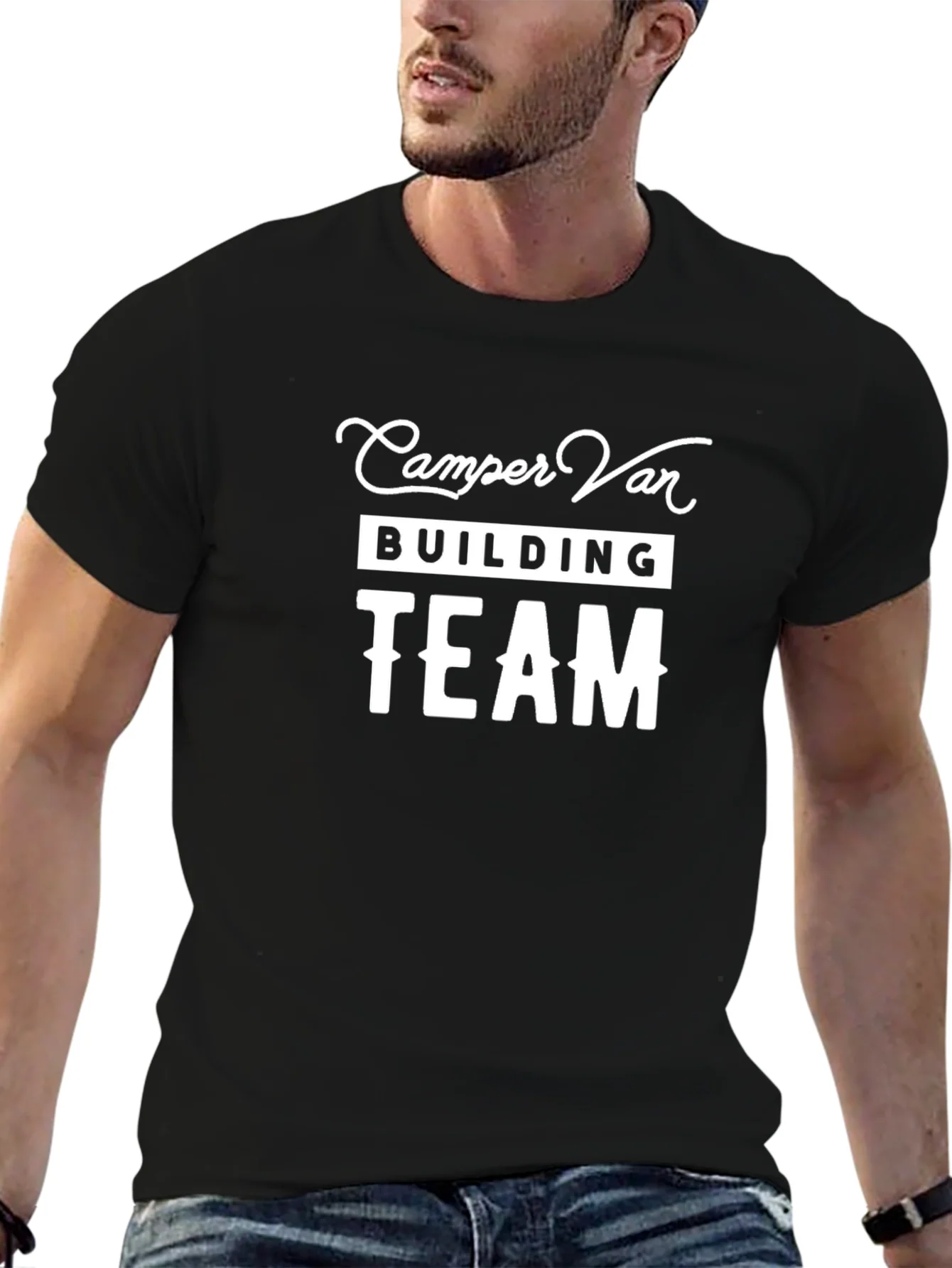 Camper Van Building Team T-Shirt