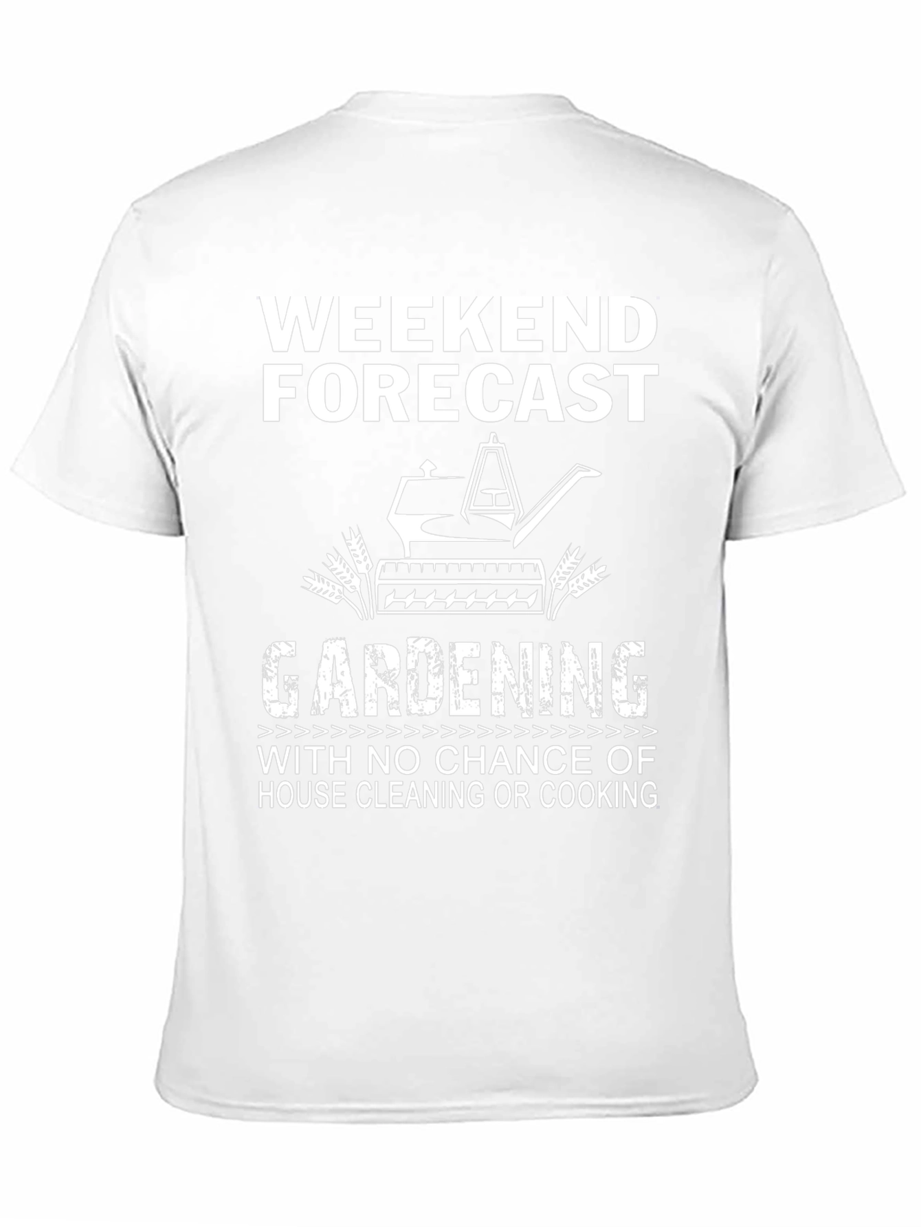 Gardening Weekend Forecast T-Shirt