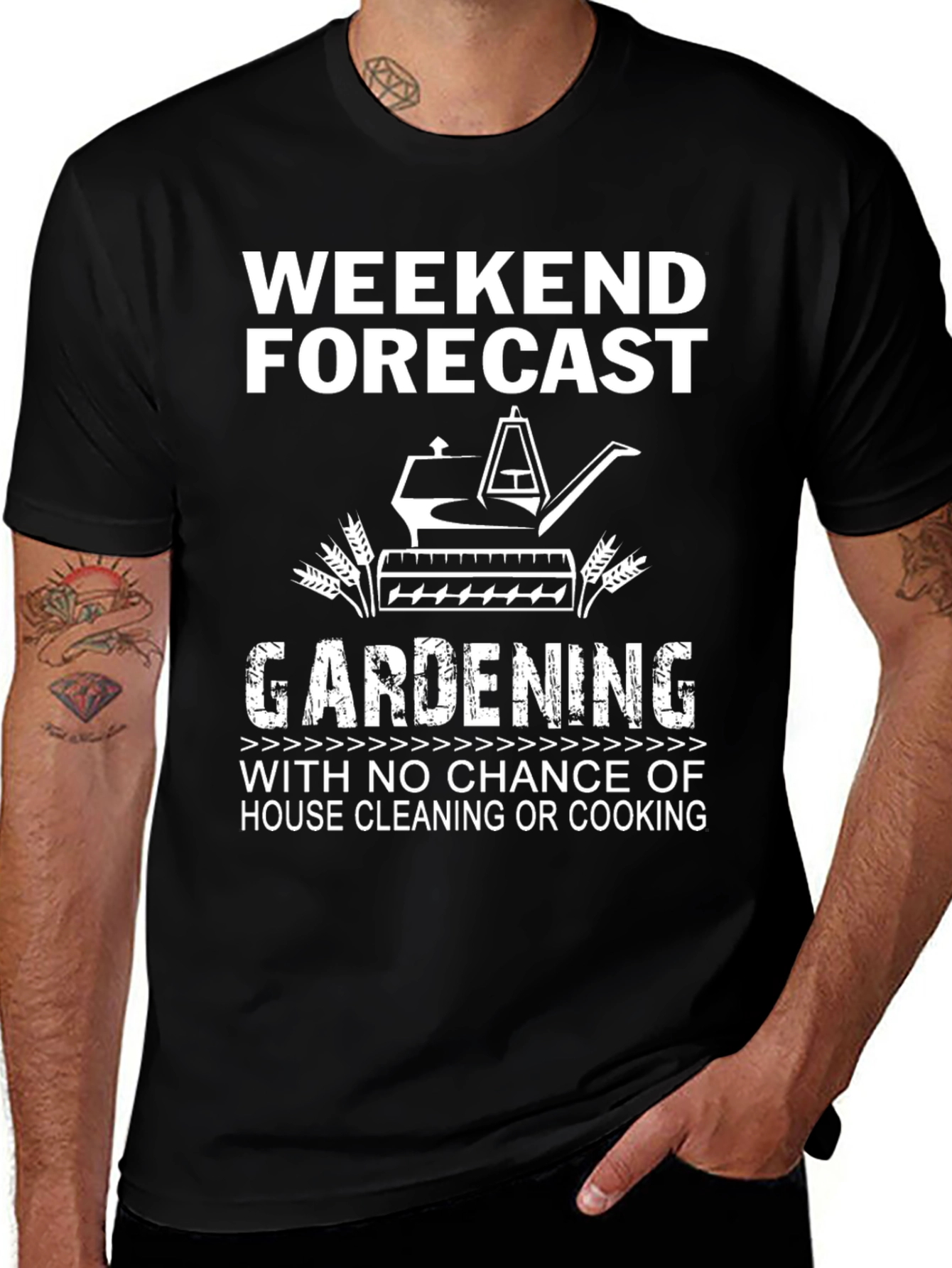 Gardening Weekend Forecast T-Shirt