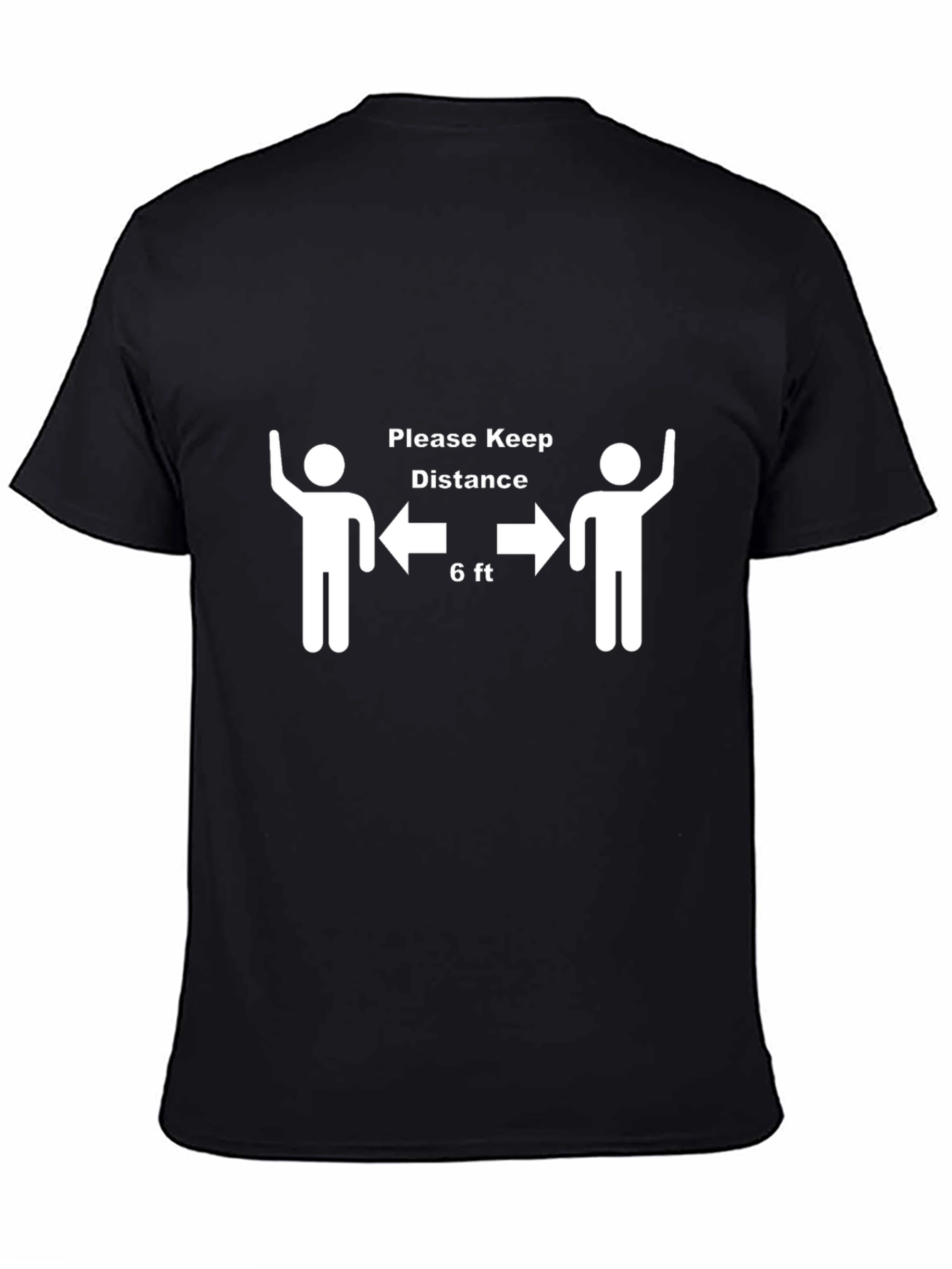 Social Distance Graphic T-Shirt