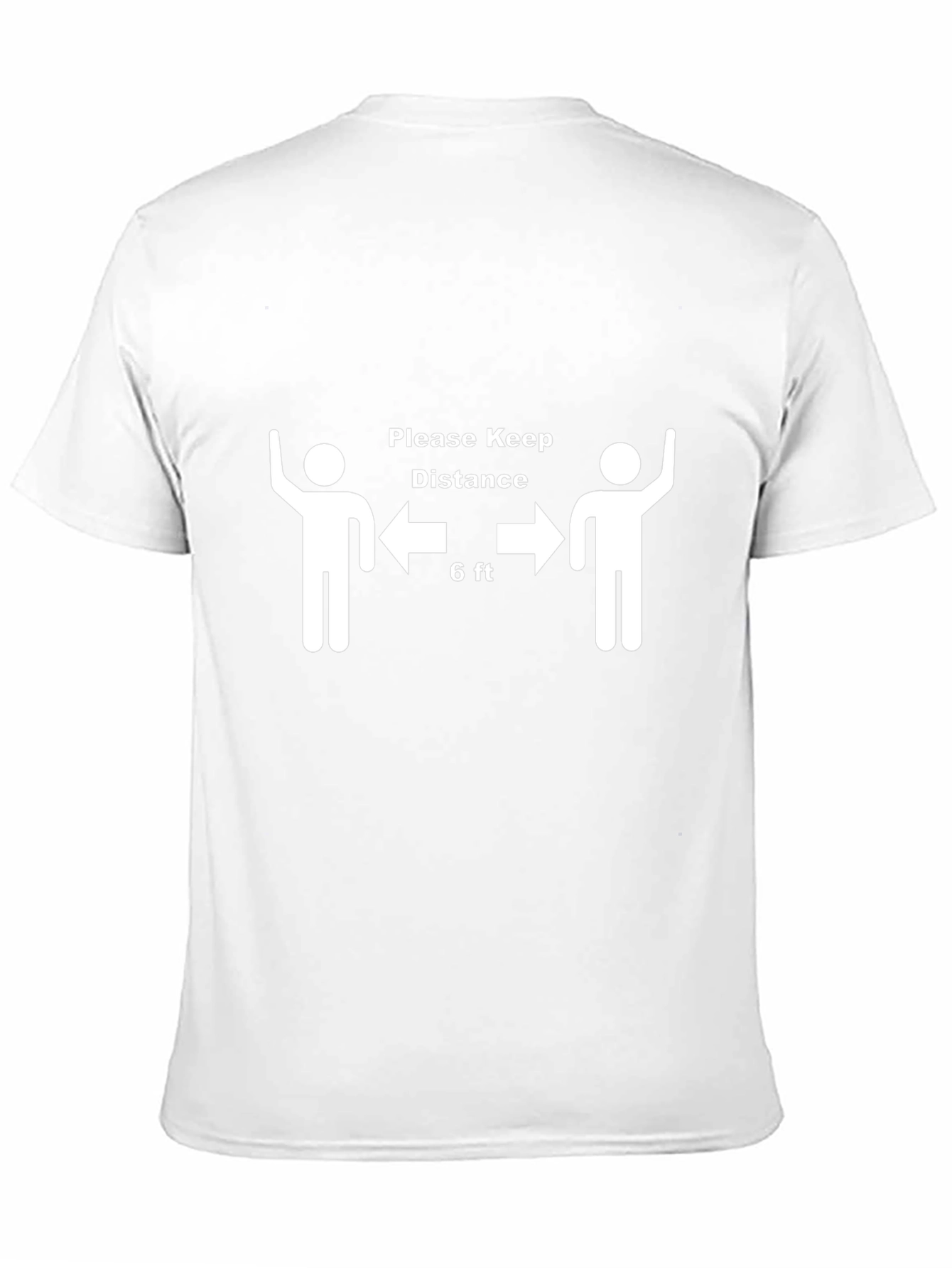 Social Distance Graphic T-Shirt