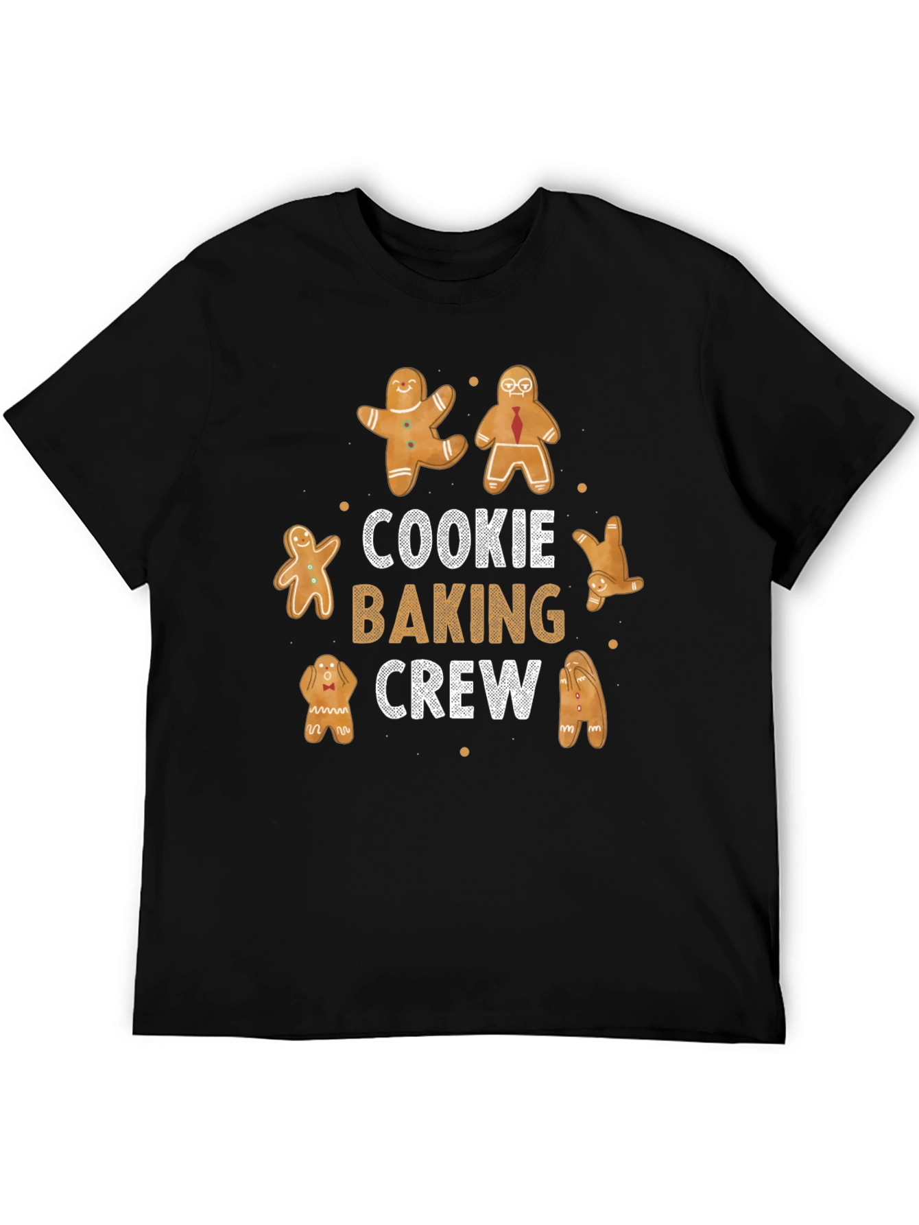 Cookie Baking Crew Black T-Shirt