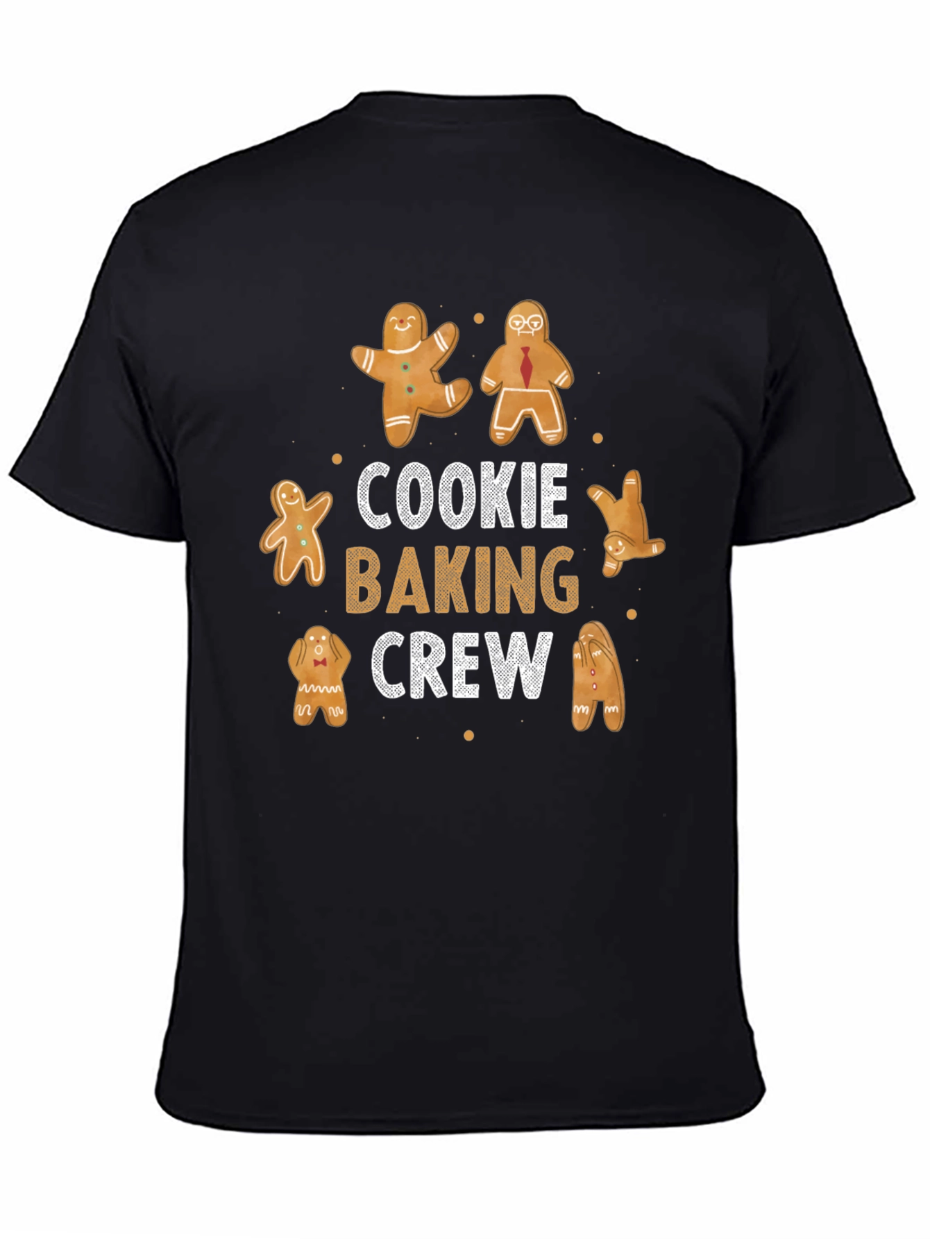 Cookie Baking Crew Black T-Shirt