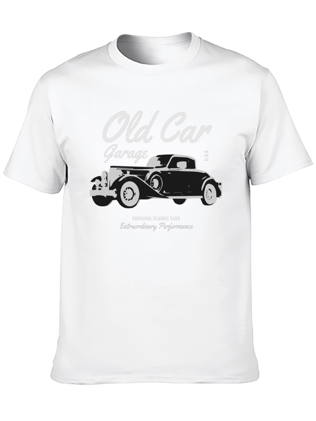 Old Car Garage T-Shirt - Classic Cars USA