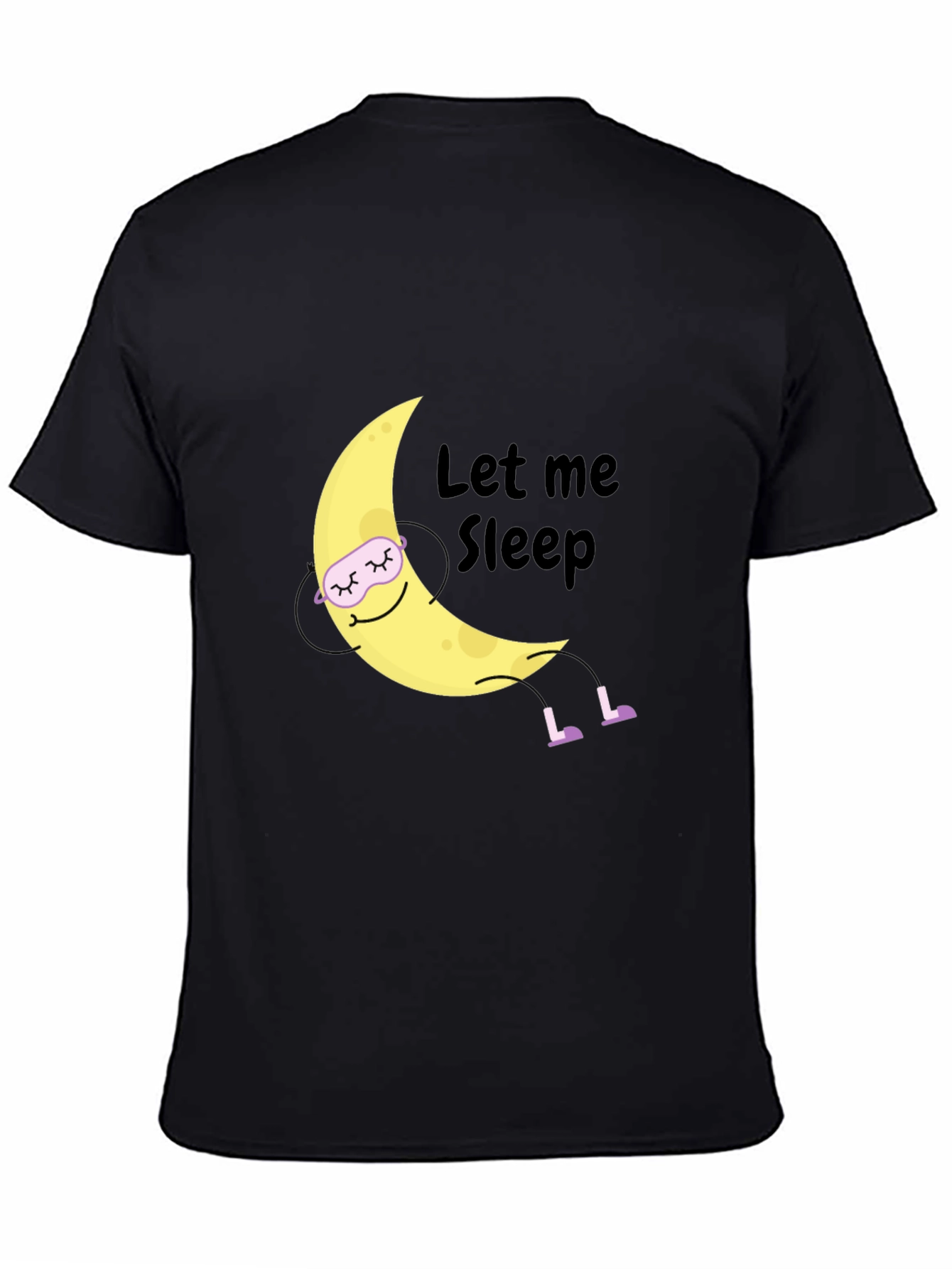 Let Me Sleep Moon Graphic T-Shirt