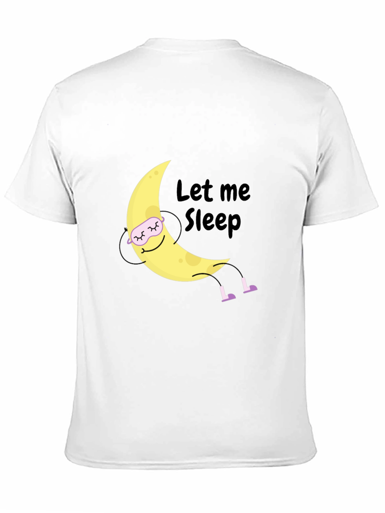Let Me Sleep Moon Graphic T-Shirt