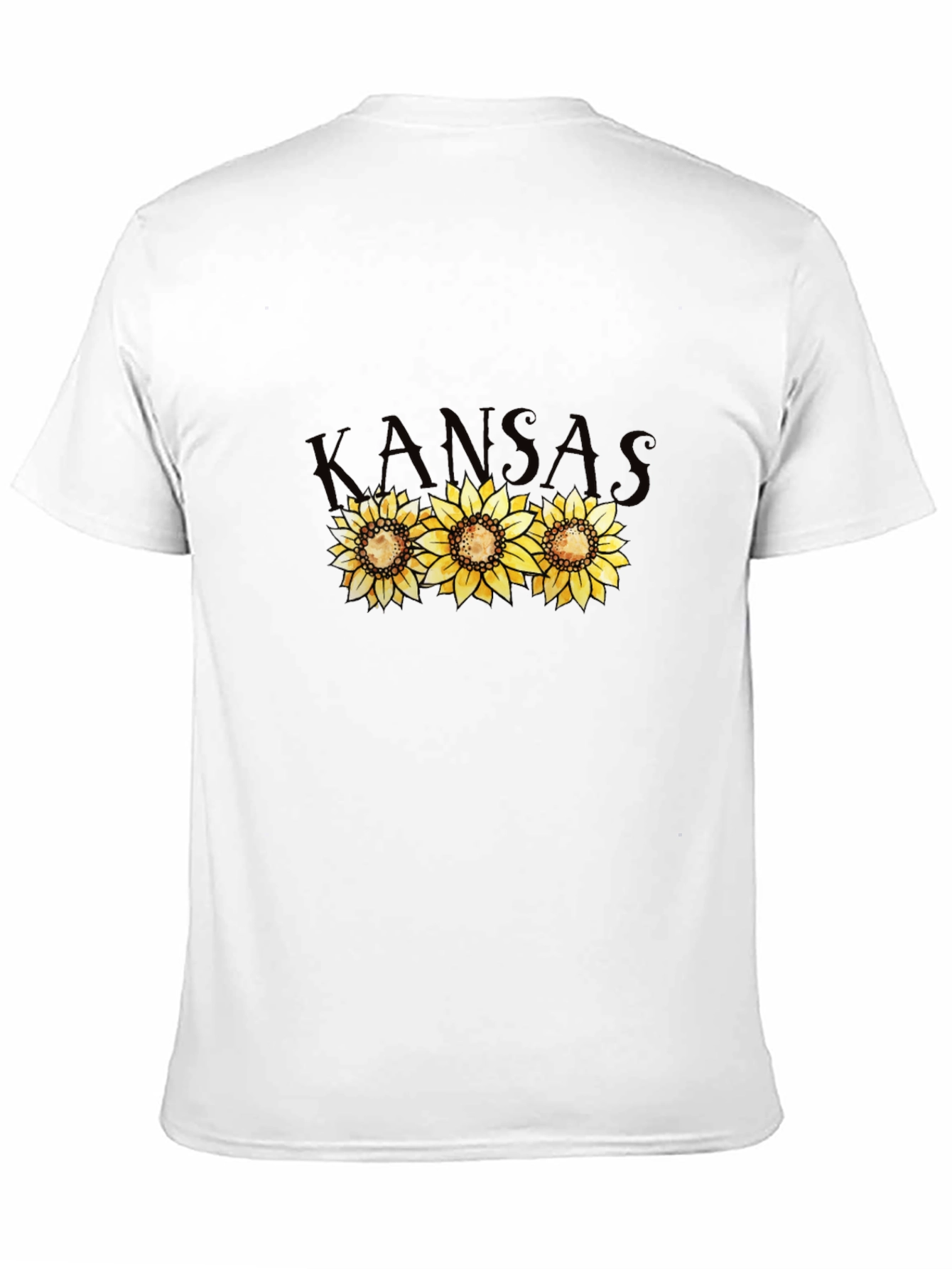 Kansas Sunflower Graphic T-Shirt