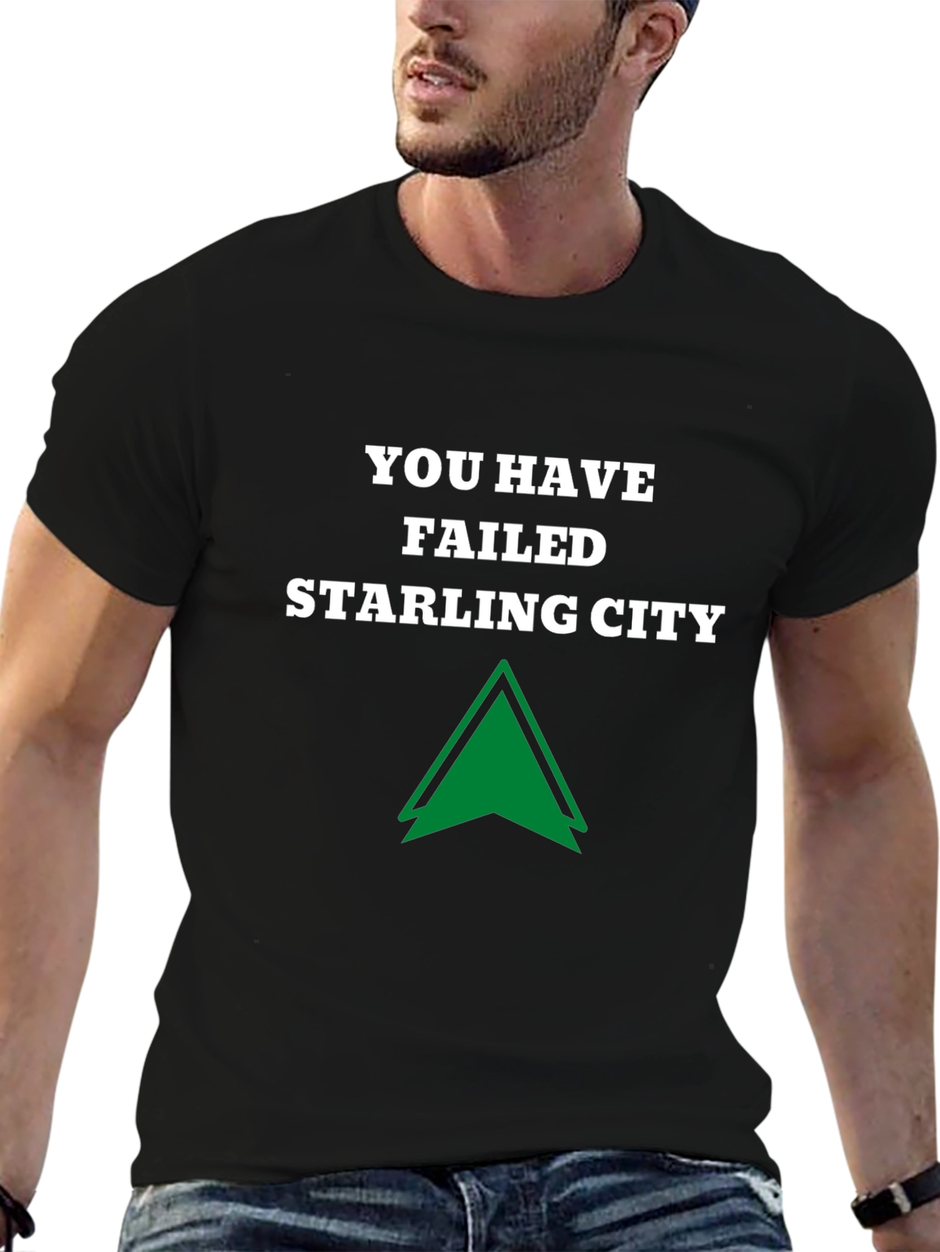 You Have Failed Starling City Black T-Shirt