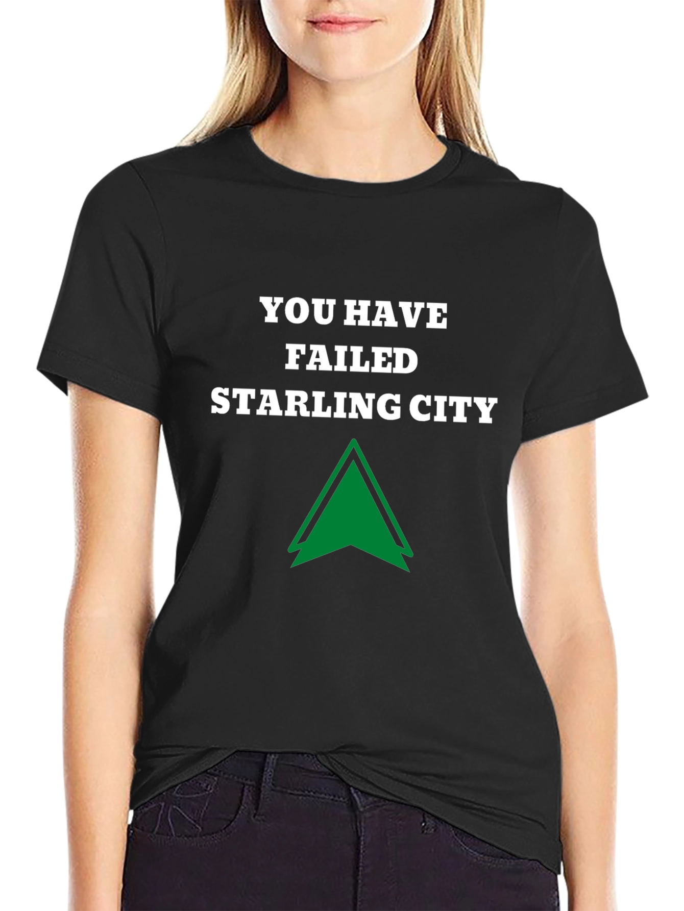 You Have Failed Starling City Black T-Shirt