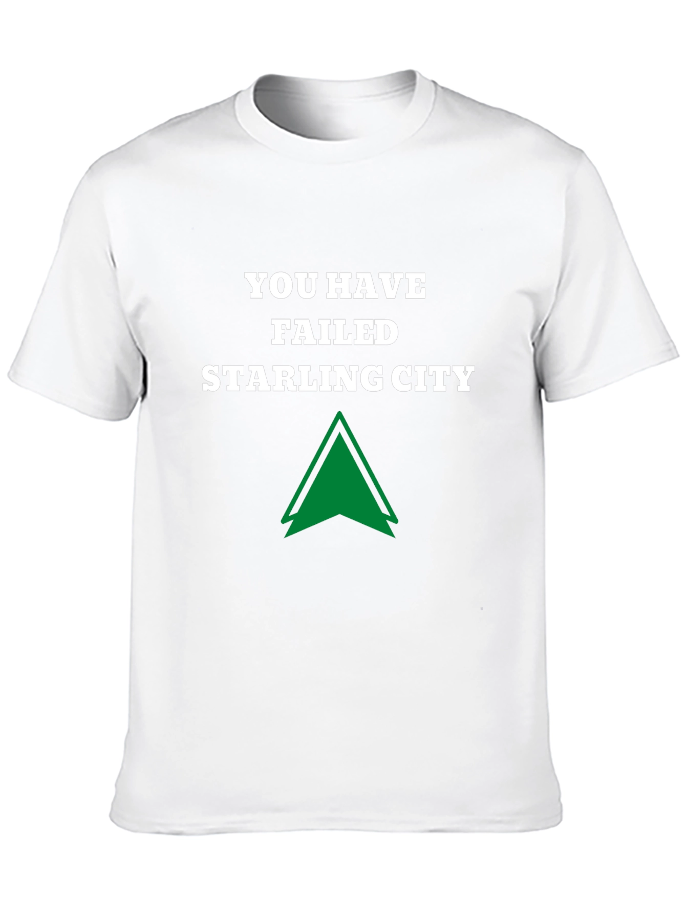 You Have Failed Starling City Black T-Shirt