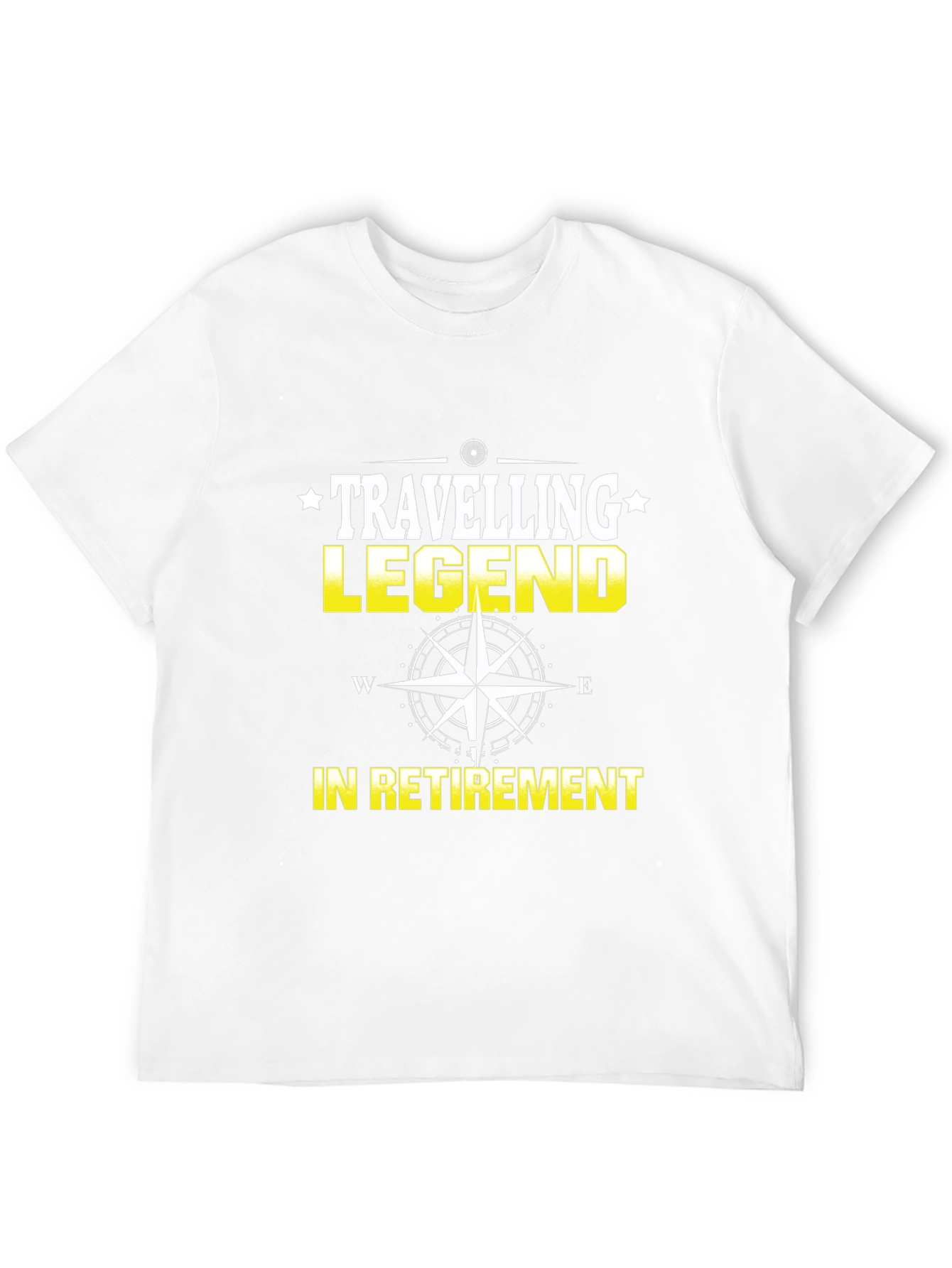 Travelling Legend in Retirement Black T-Shirt