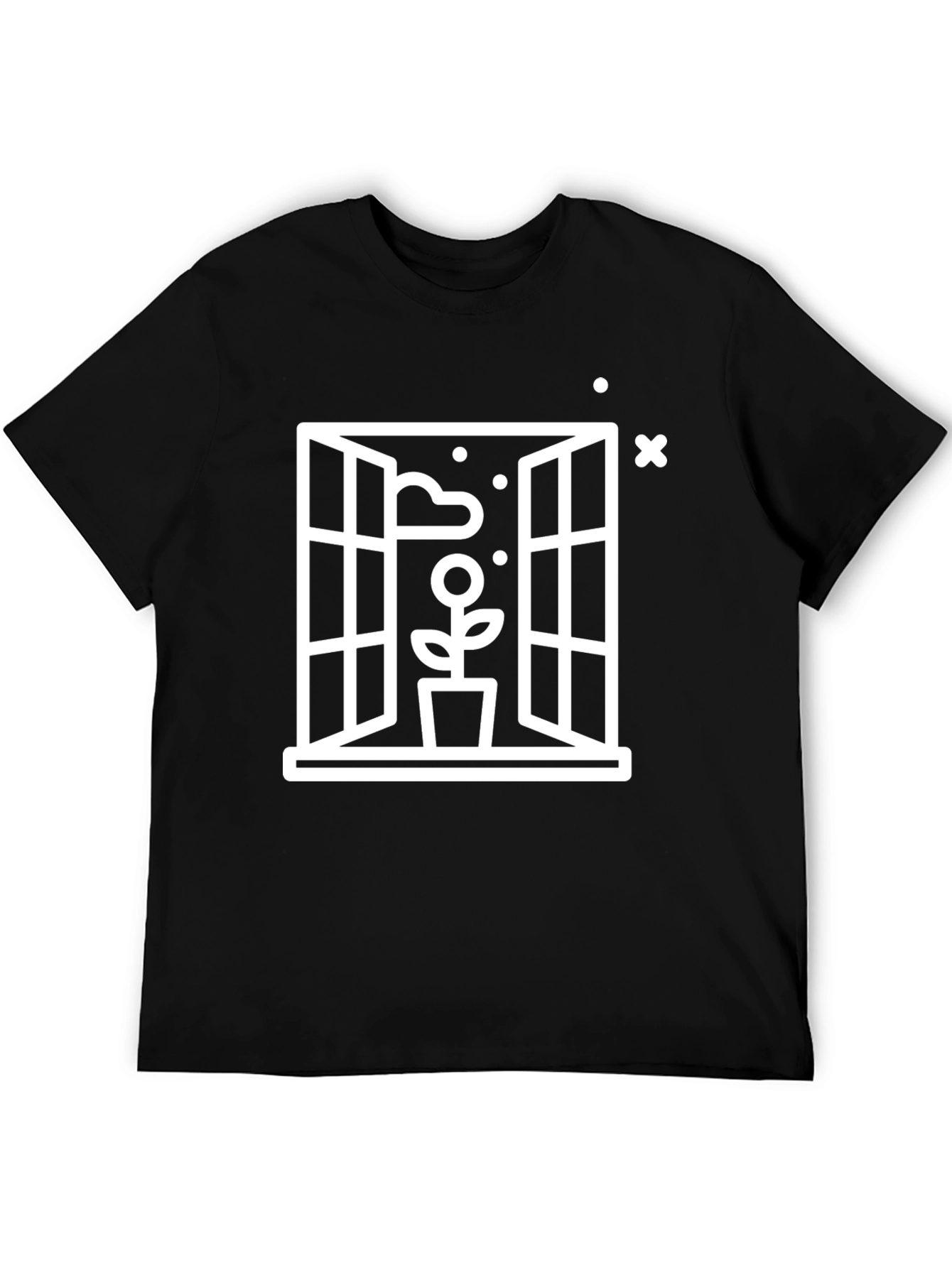 Window Flower Graphic Tee - Unisex