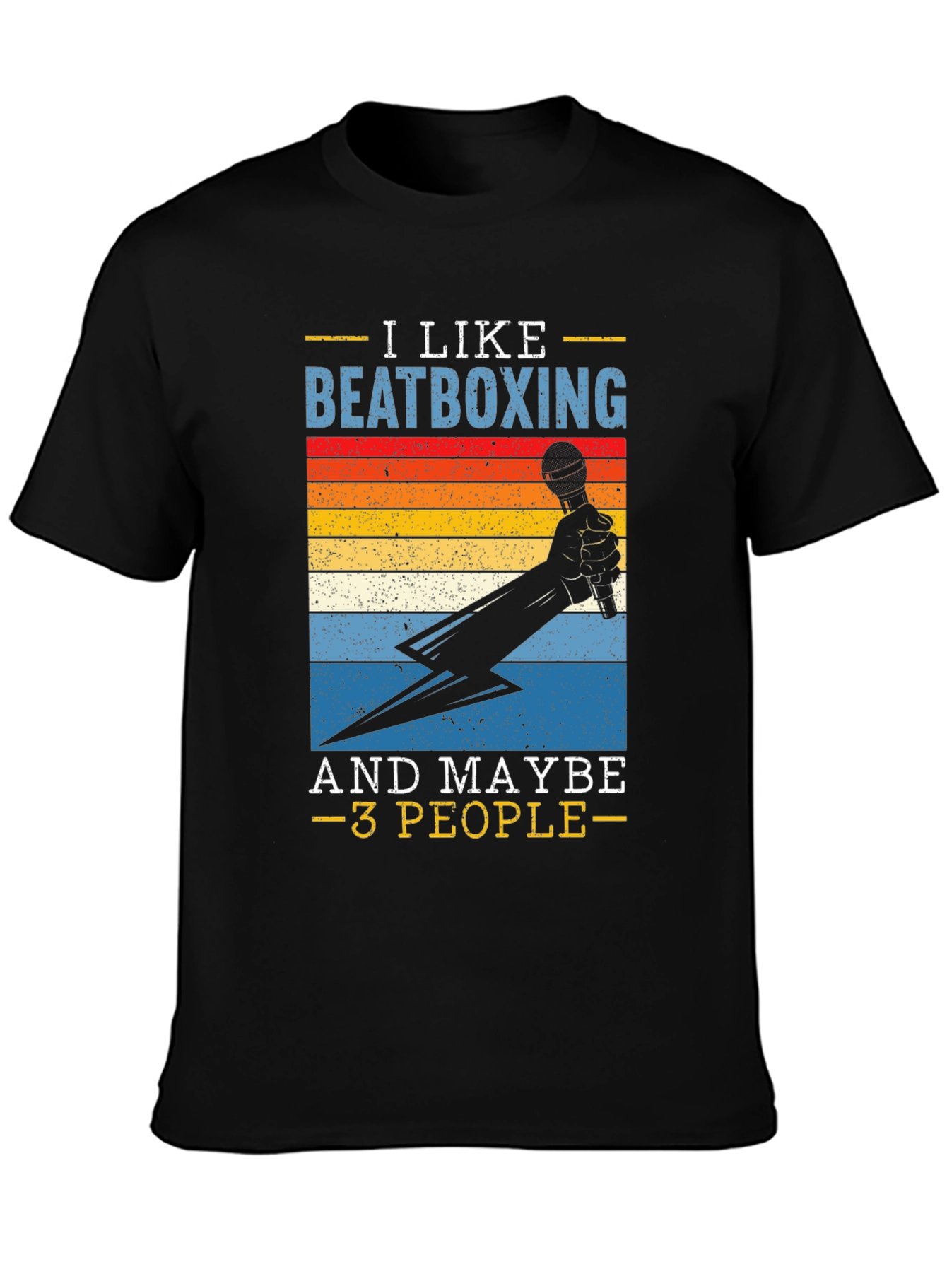 I Like Beatboxing T-Shirt Funny Musician Tee