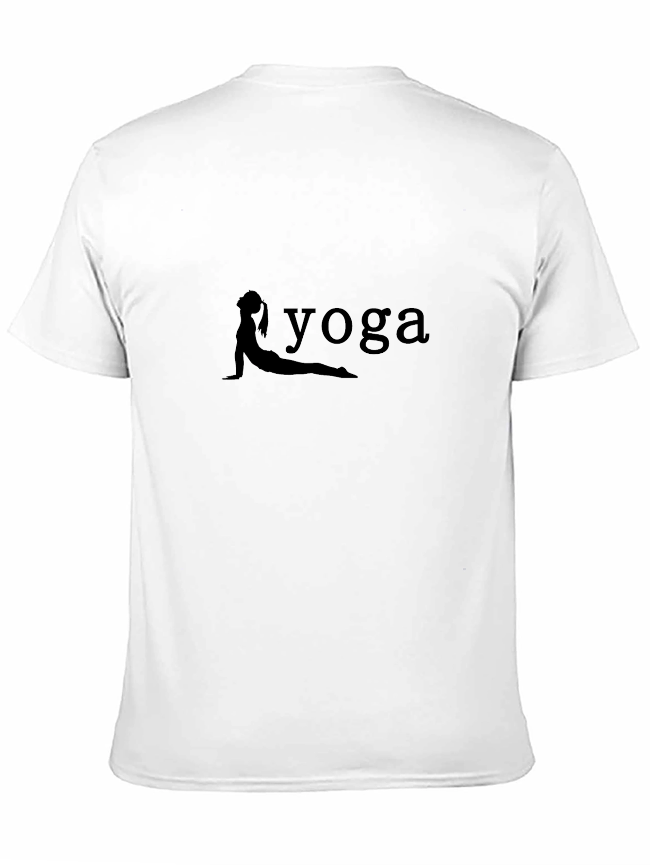 Yoga Pose T-Shirt - Mens Black Graphic Tee