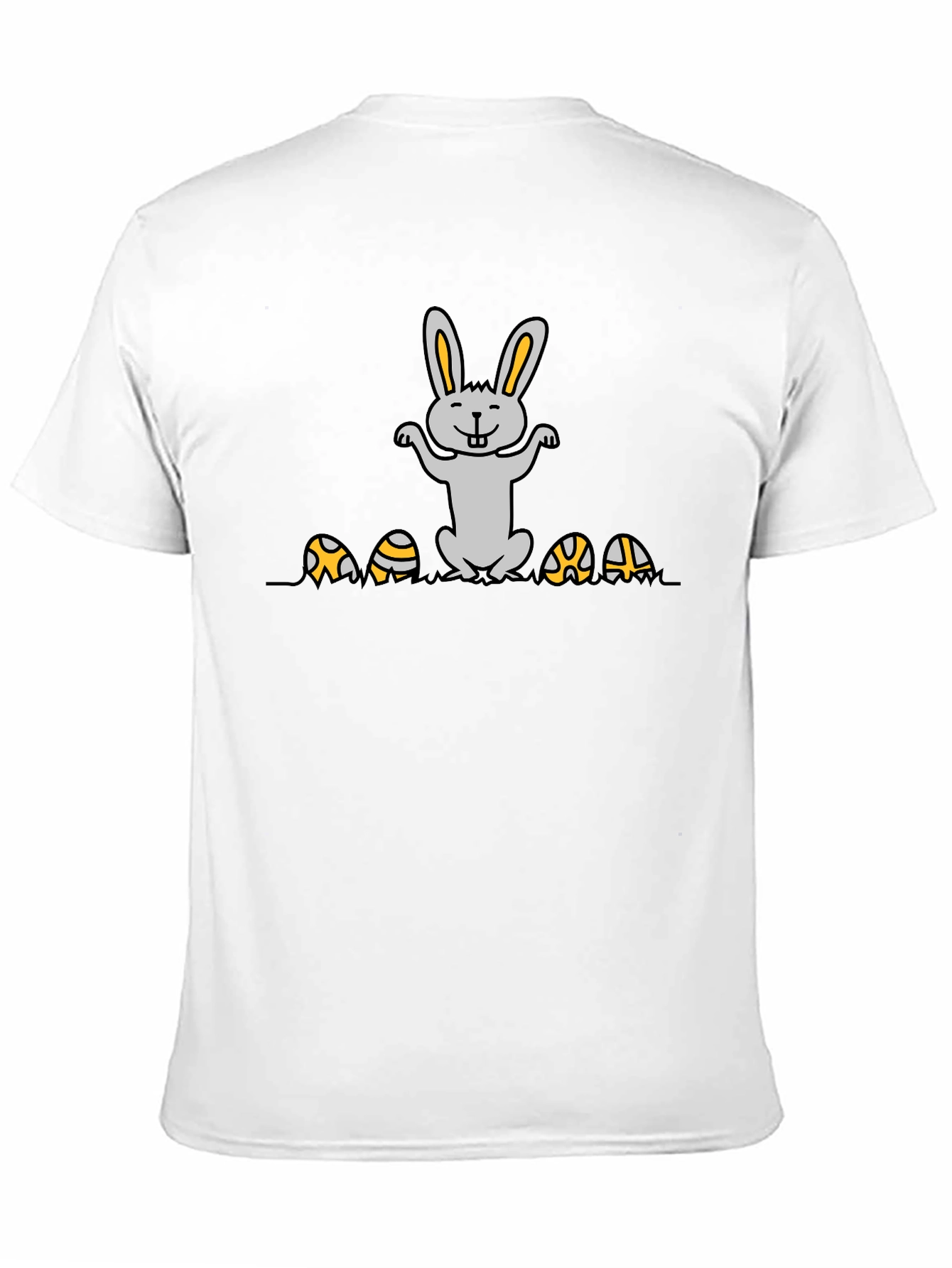 Easter Bunny & Eggs Graphic T-Shirt