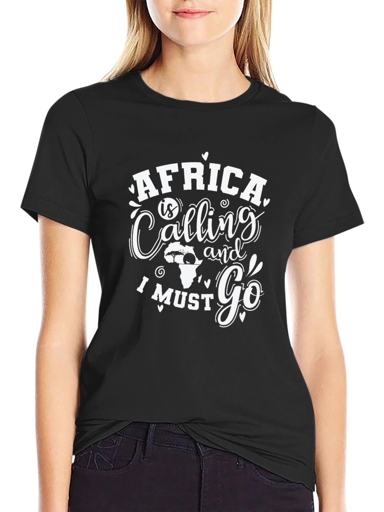 Africa Calling T-Shirt - Stylish Adventure Tee