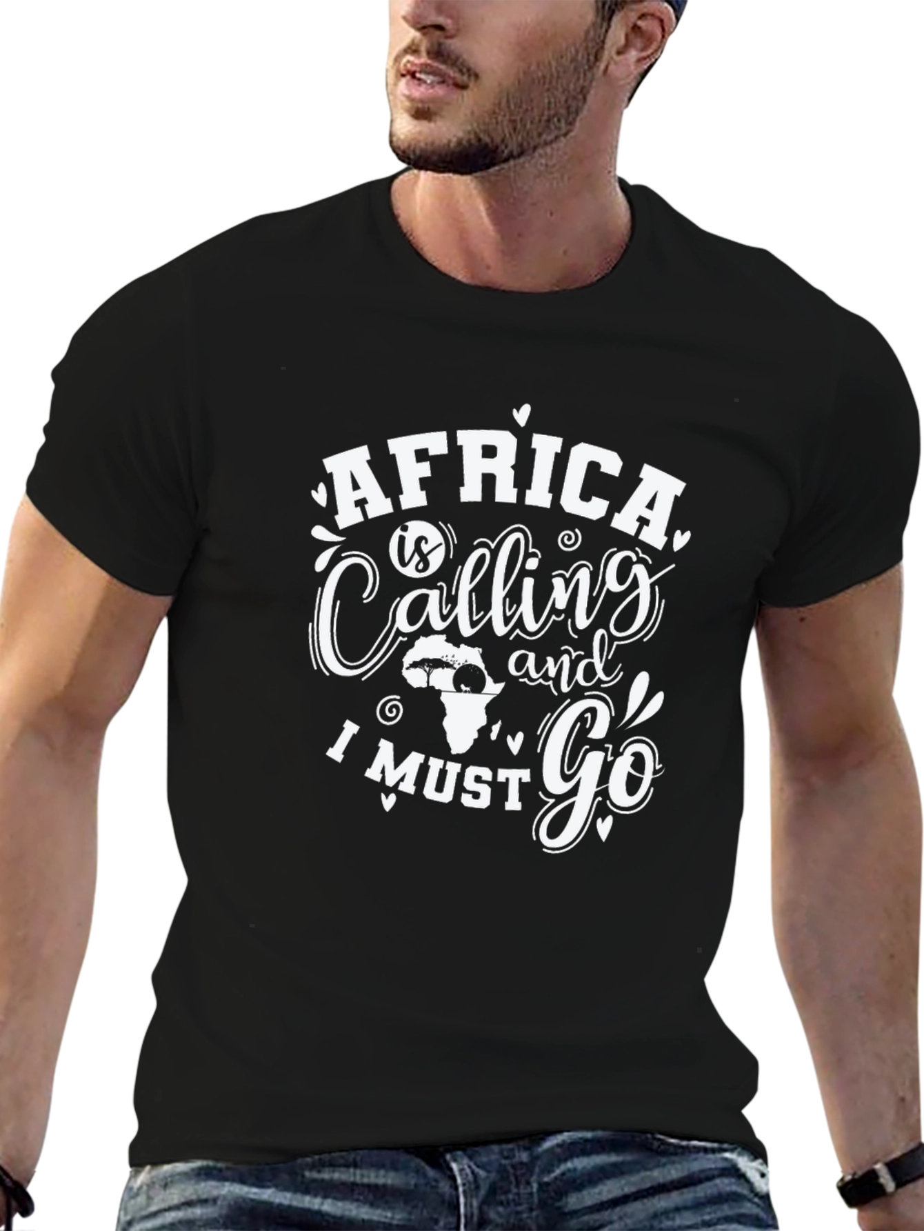Africa Calling T-Shirt - Stylish Adventure Tee
