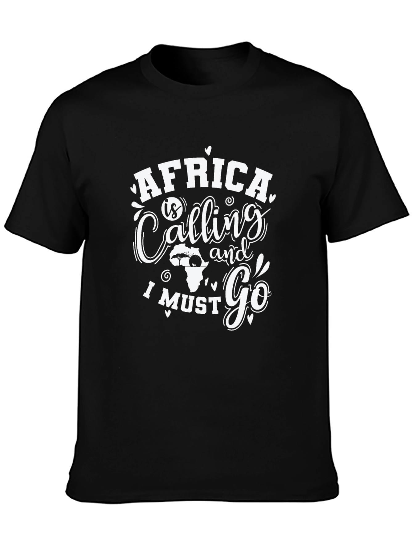 Africa Calling T-Shirt - Stylish Adventure Tee