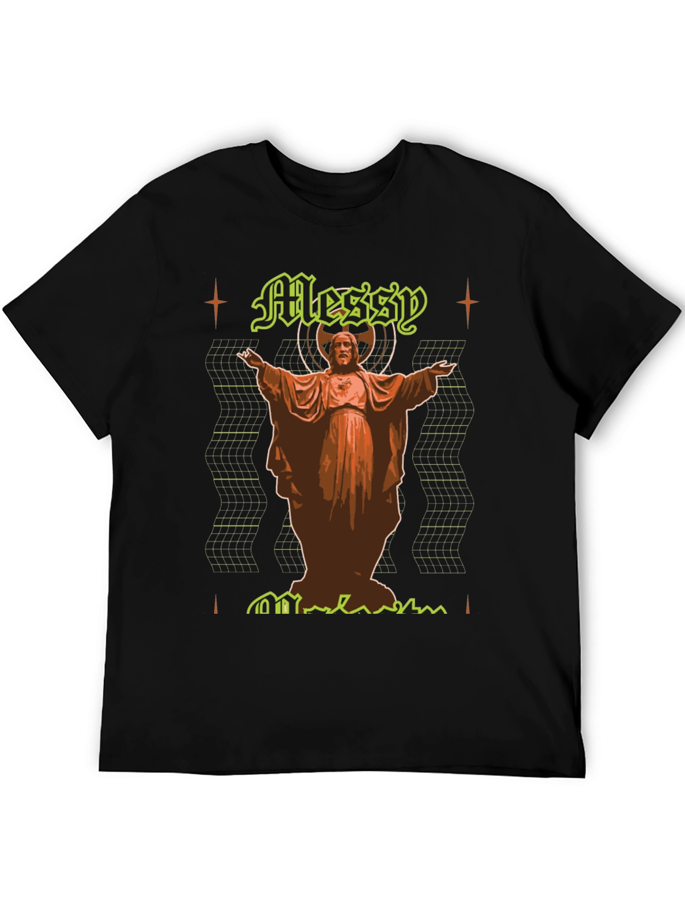 Messy Religious Graphic T-Shirt