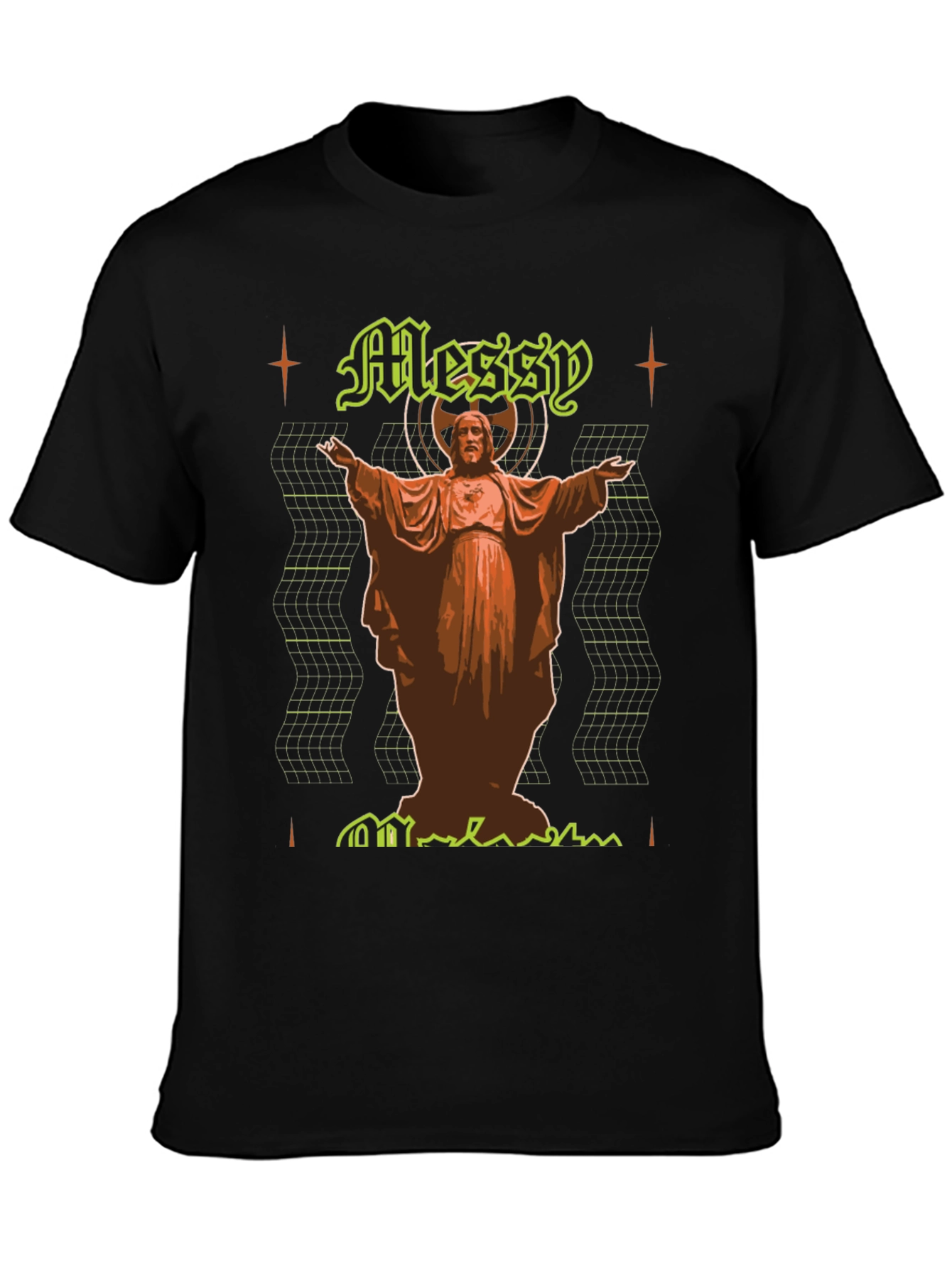 Messy Religious Graphic T-Shirt