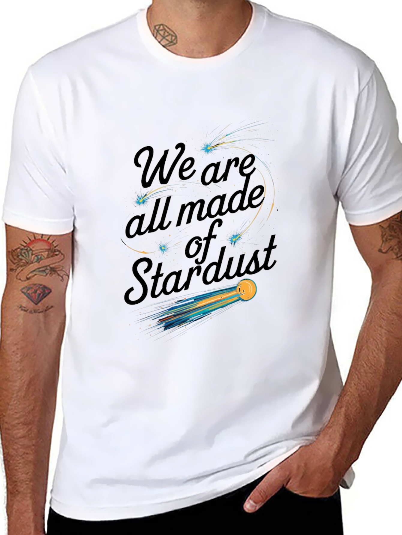 We Are All Made of Stardust Graphic Tee