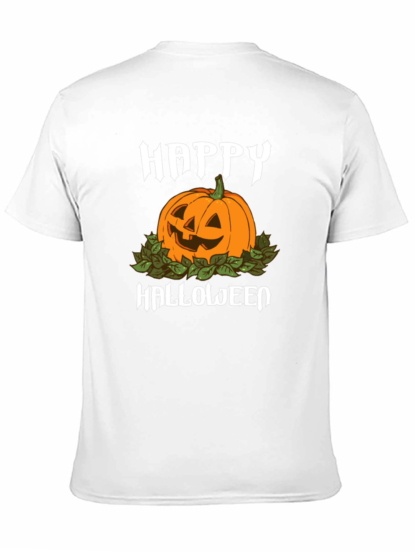 Happy Halloween Pumpkin T-Shirt - Spooky Season Tee