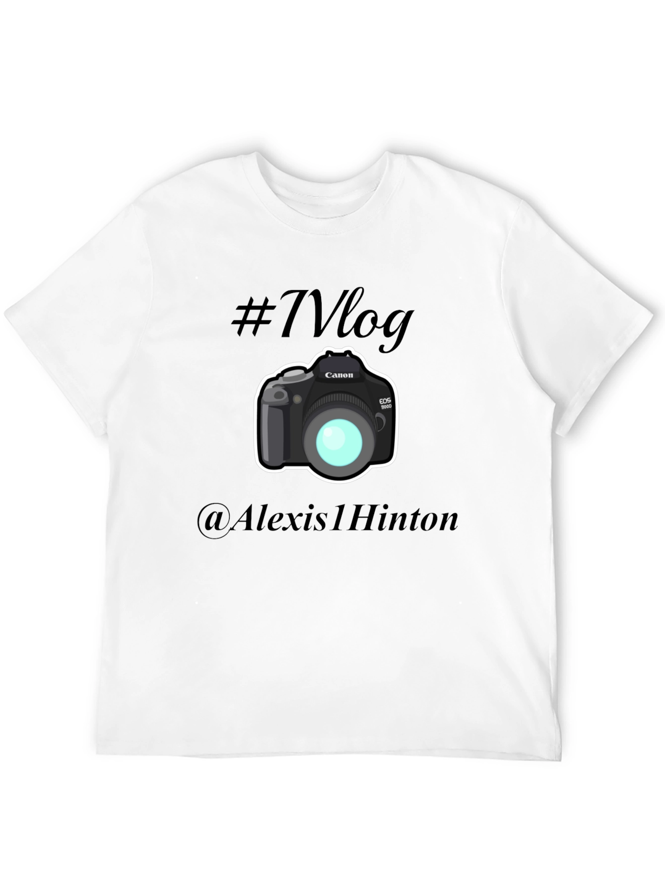 Vlog Camera T-Shirt - Stylish Vlogging Apparel
