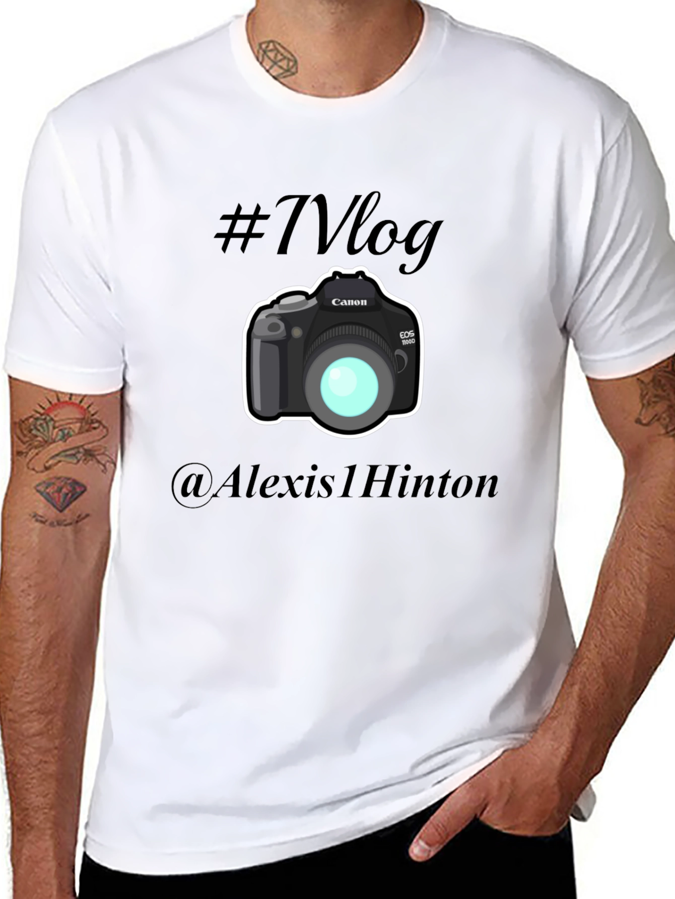 Vlog Camera T-Shirt - Stylish Vlogging Apparel
