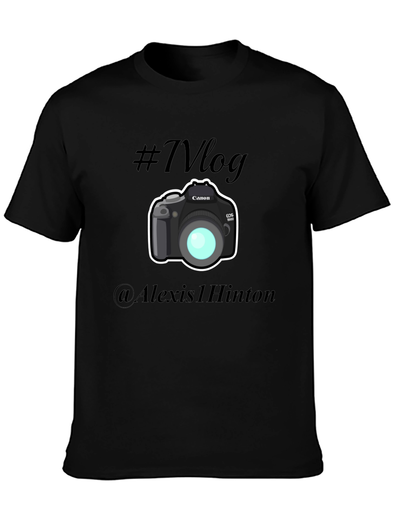 Vlog Camera T-Shirt - Stylish Vlogging Apparel