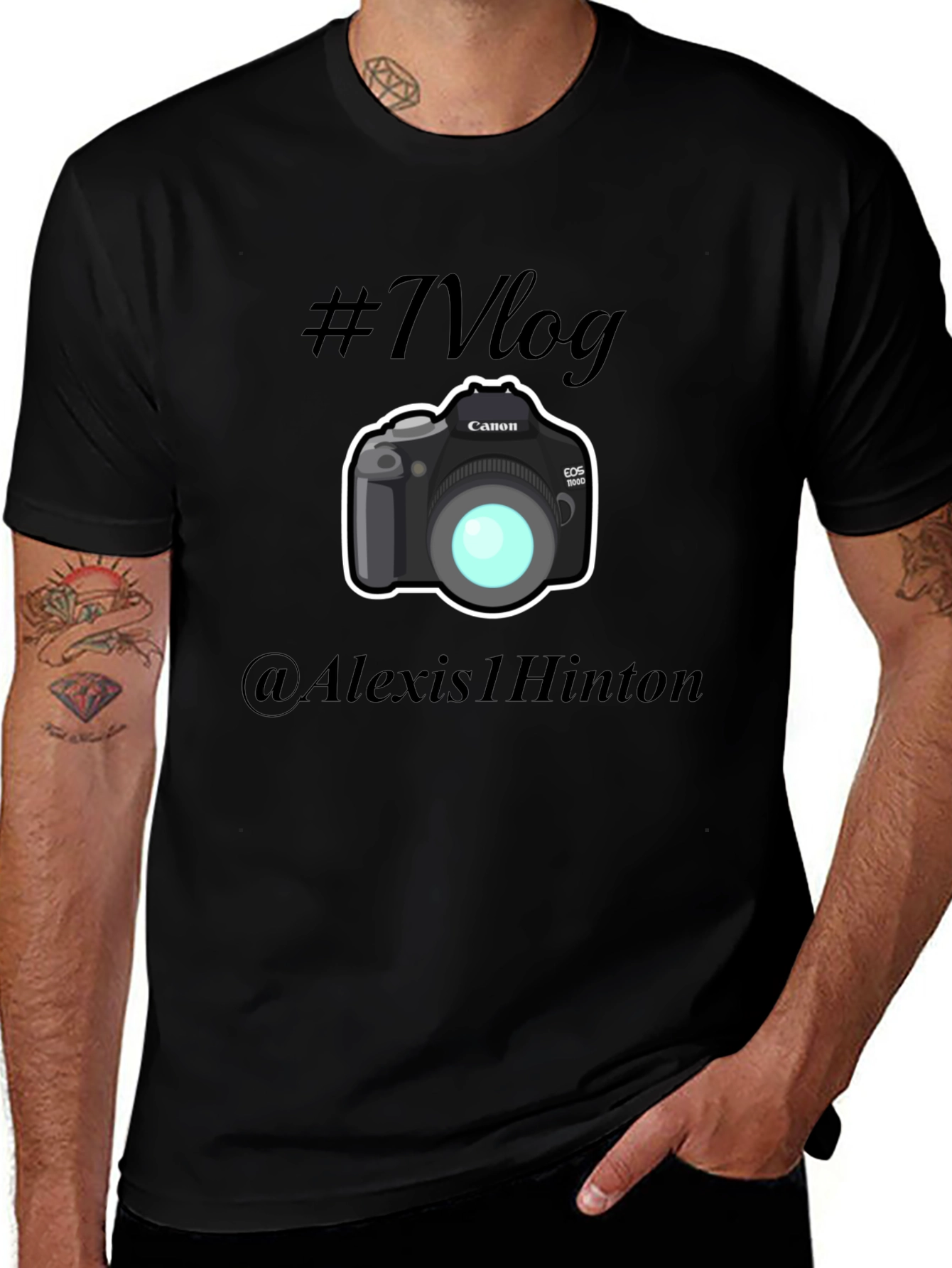 Vlog Camera T-Shirt - Stylish Vlogging Apparel