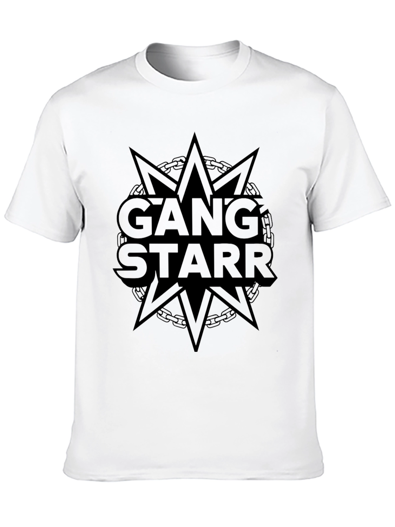 Gang Starr Black Graphic Tee - Hip Hop Style