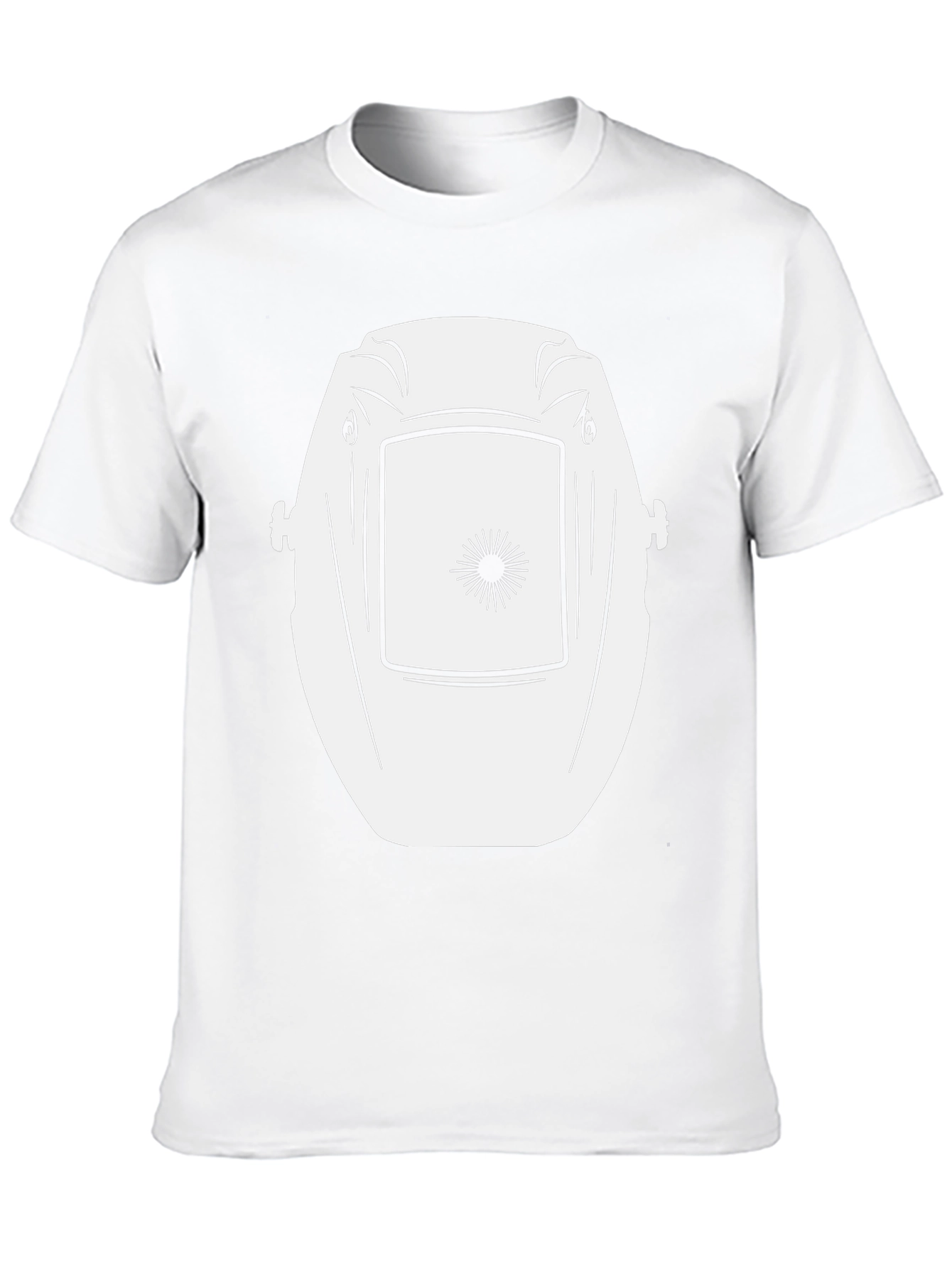 Welders Mask Graphic Tee - Black