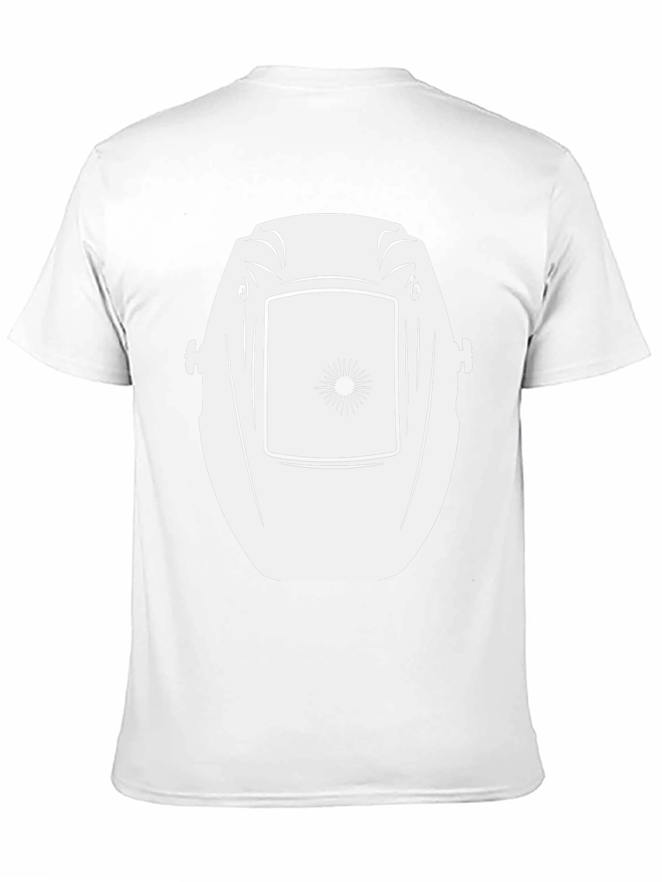 Welders Mask Graphic Tee - Black