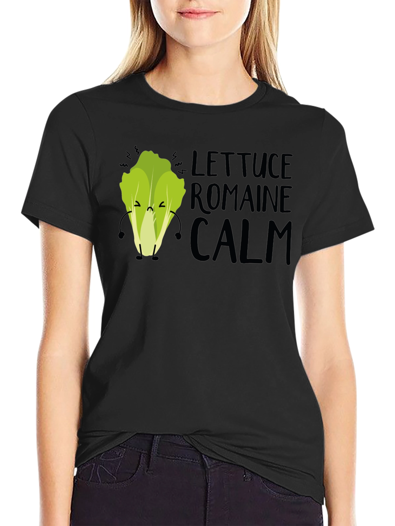 Lettuce Romaine Calm Graphic Tee