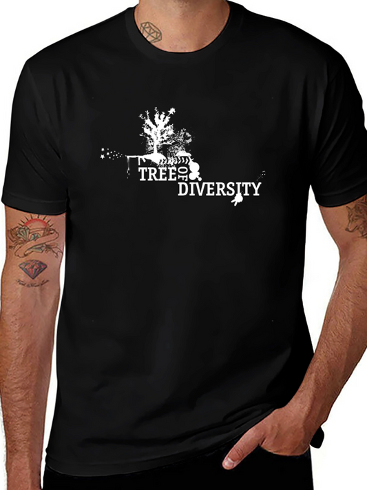 Tree of Diversity Black Graphic Tee