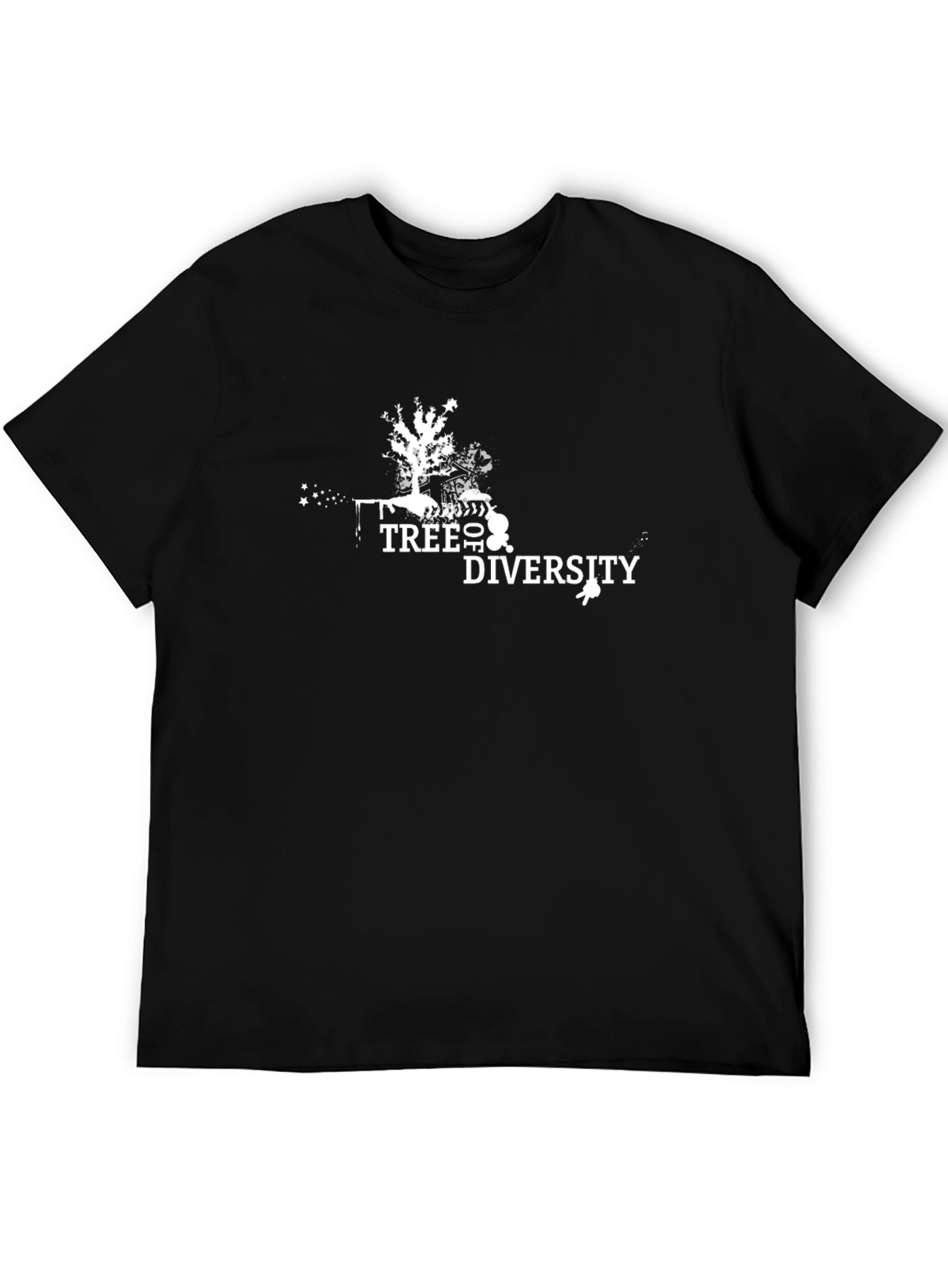 Tree of Diversity Black Graphic Tee