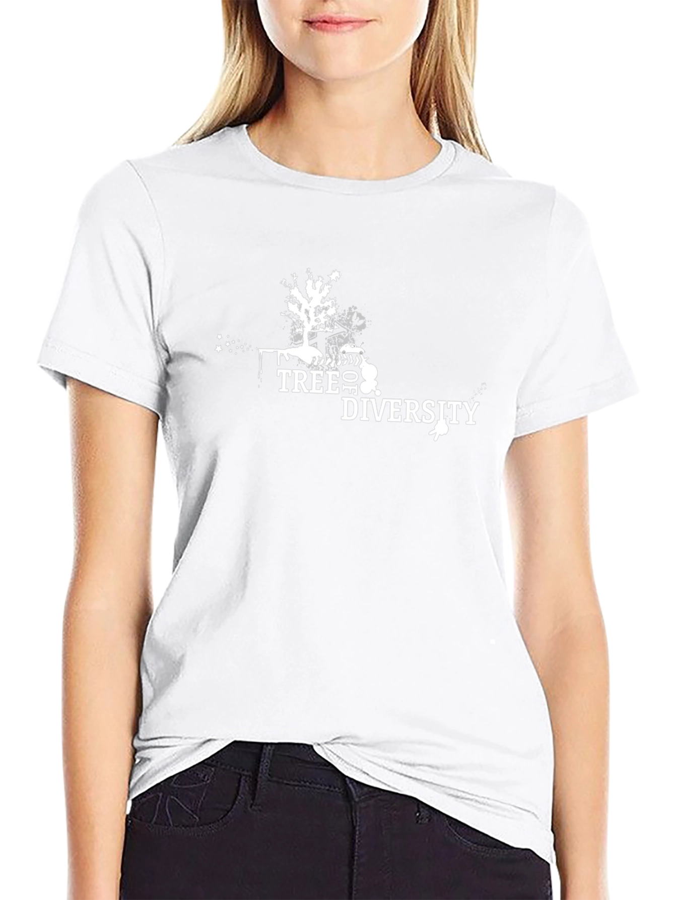Tree of Diversity Black Graphic Tee