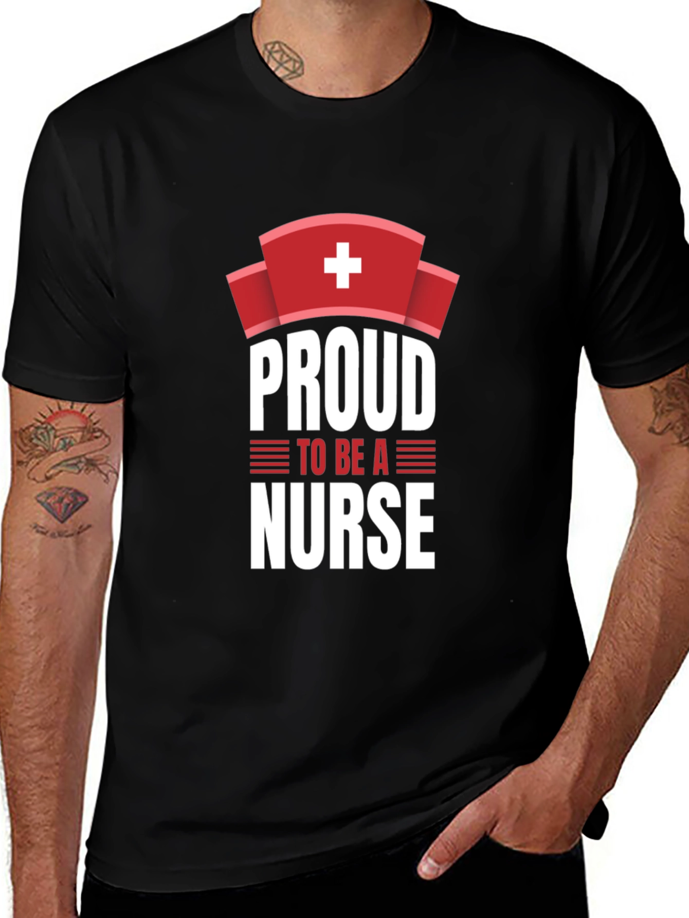 Proud Nurse Graphic Tee - Medical Hero Apparel