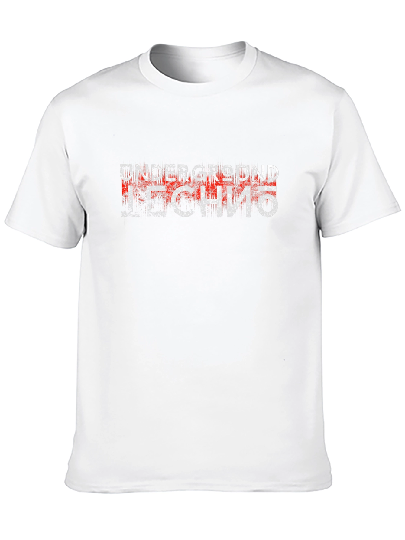 Underground Techno Graphic Tee - Black