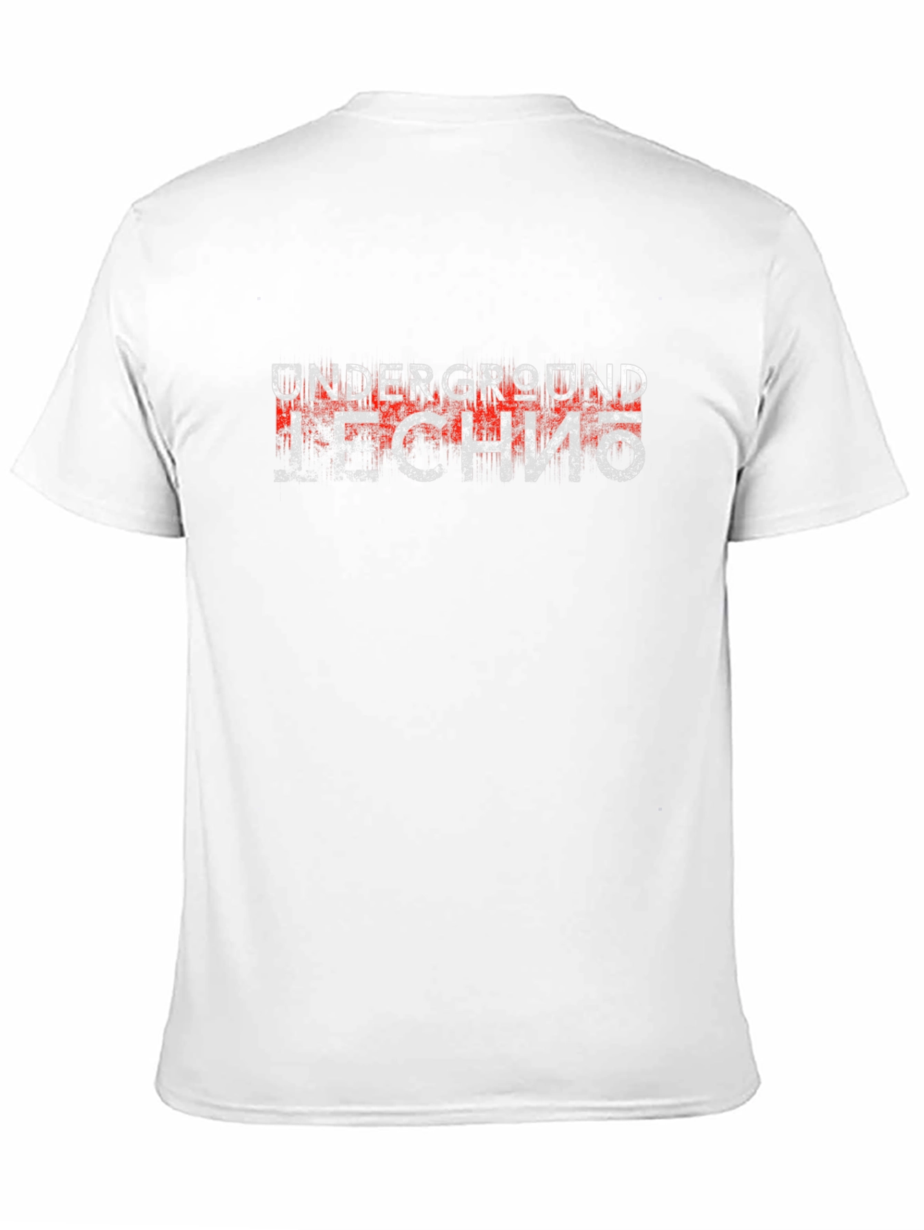 Underground Techno Graphic Tee - Black