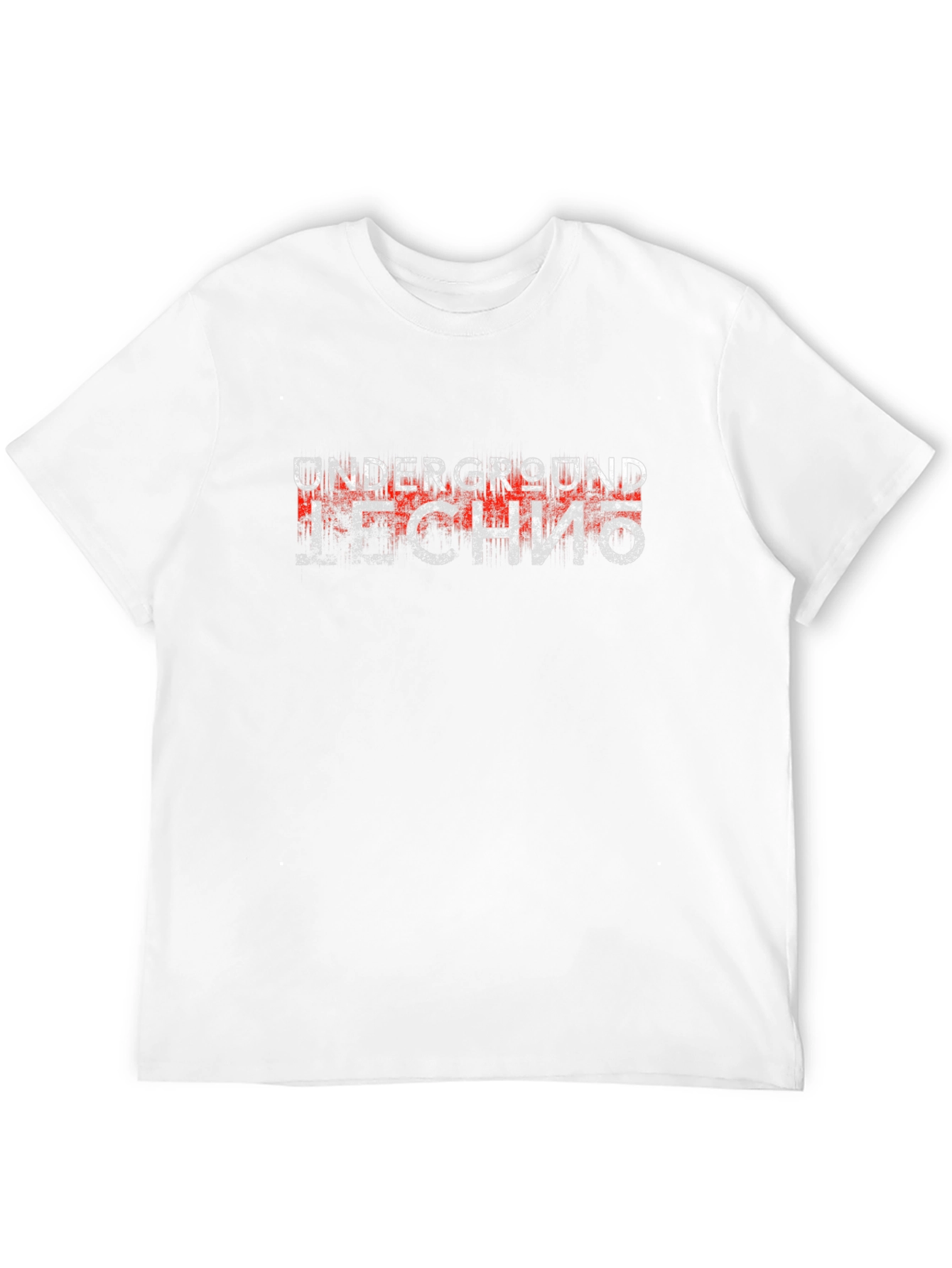 Underground Techno Graphic Tee - Black