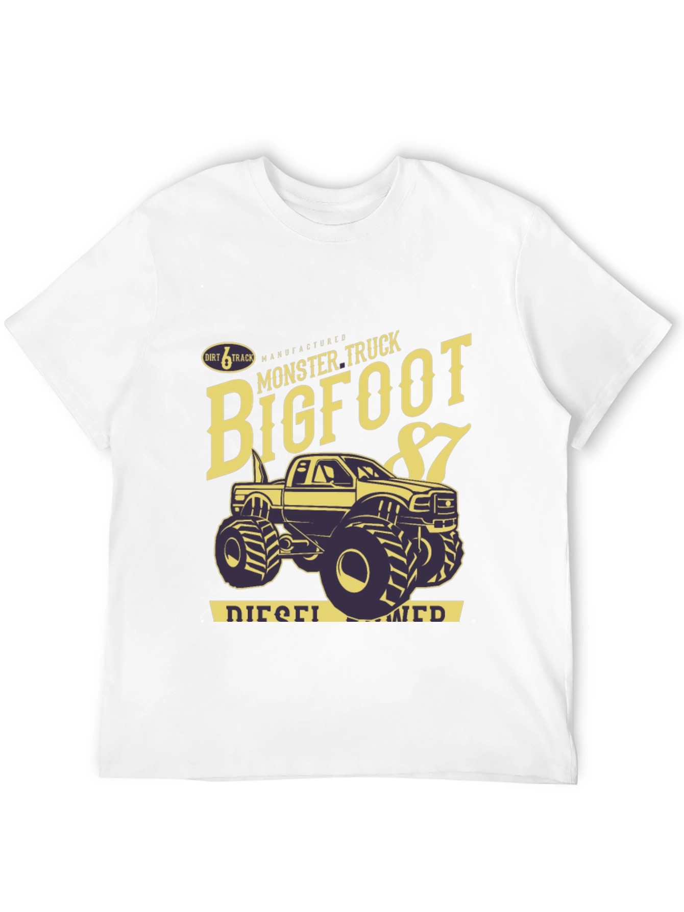 Bigfoot Monster Truck Black T-Shirt