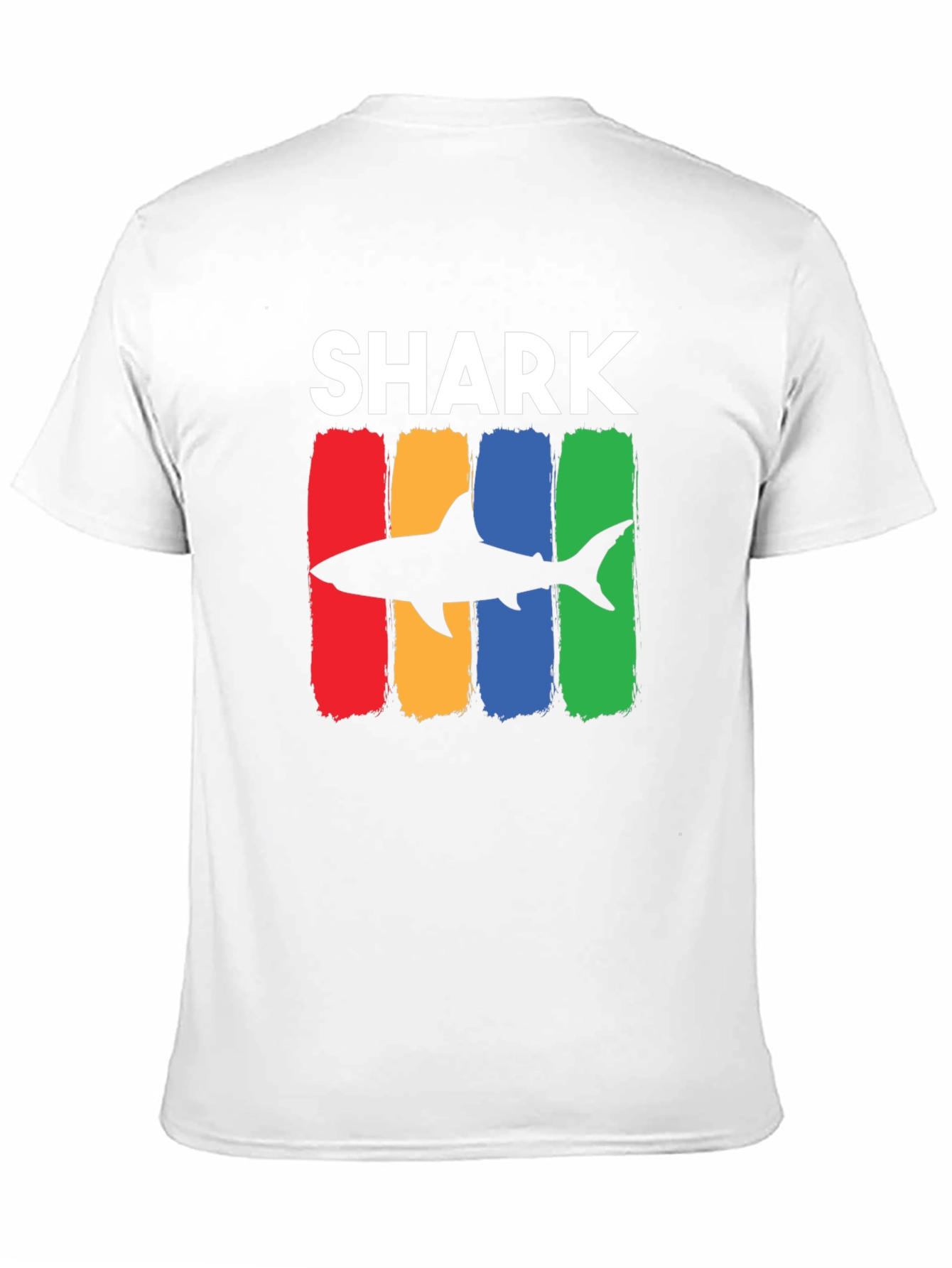 Shark Graphic Tee - Cool Mens Black T-Shirt