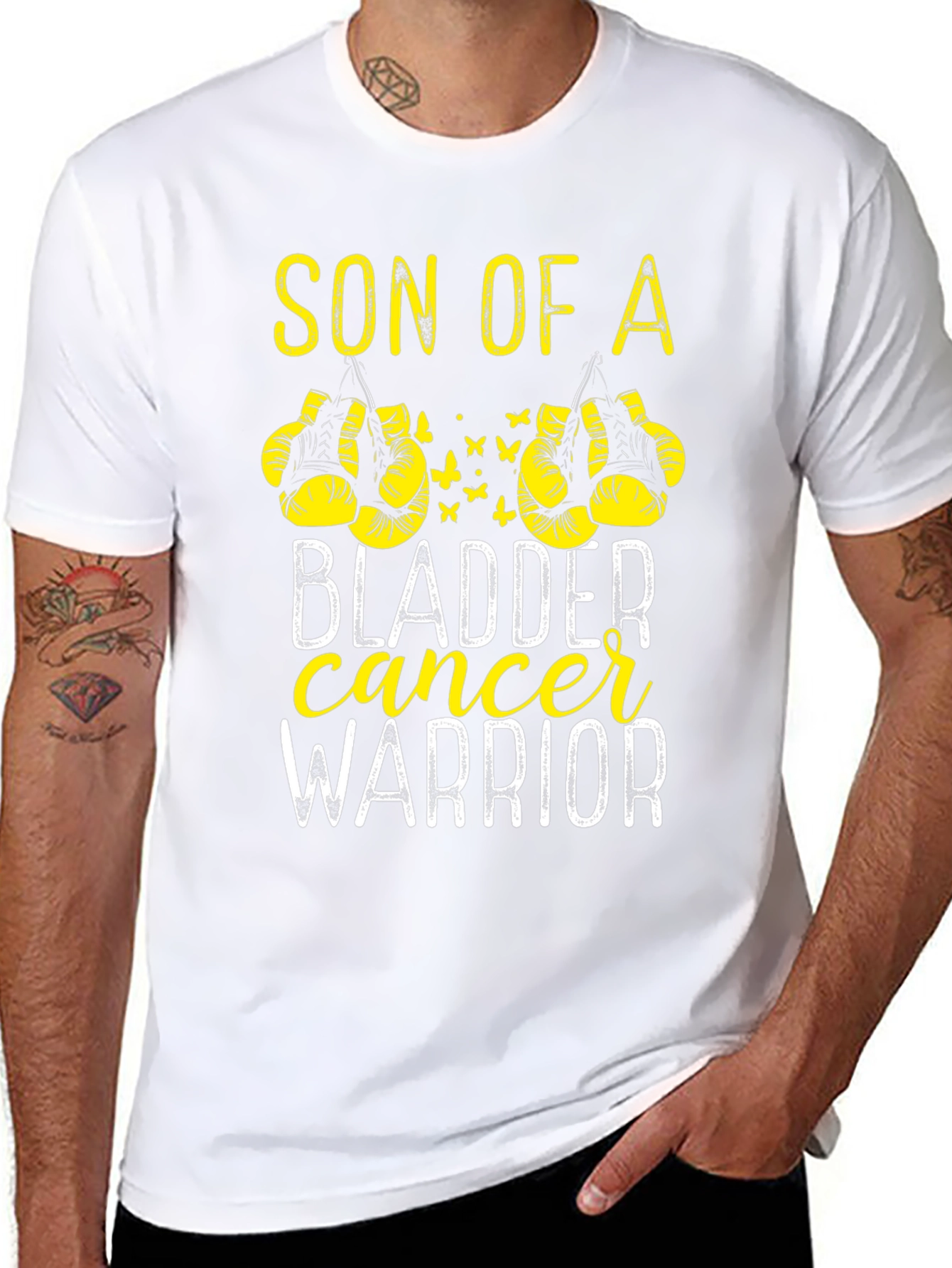 Son of a Bladder Cancer Warrior T-Shirt