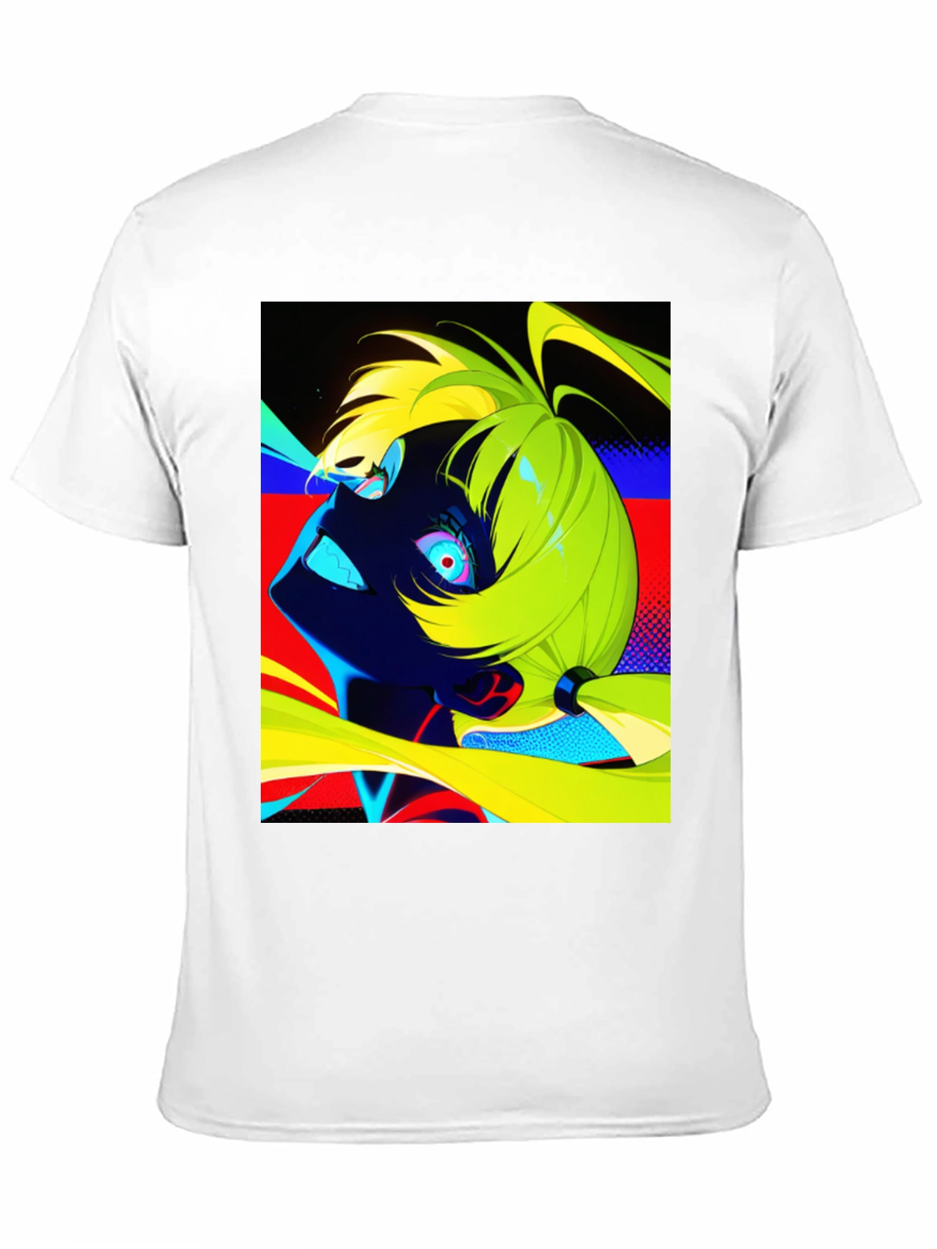 Cyberpunk Anime T-Shirt - Vibrant Graphic Tee